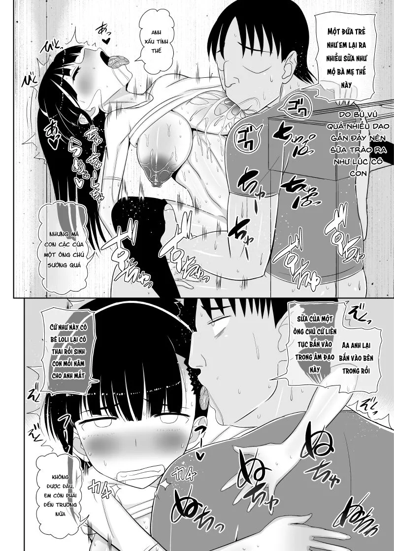 HentaiVN.net - Ảnh 16 - Loli Kyonyuu ni Yoroshiku Sou [ロリ巨乳によろしく 総] - Chap 2 + 3