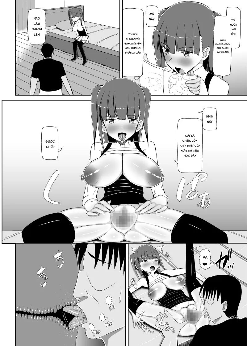HentaiVN.net - Ảnh 33 - Loli Kyonyuu ni Yoroshiku Sou [ロリ巨乳によろしく 総] - Chap 2 + 3