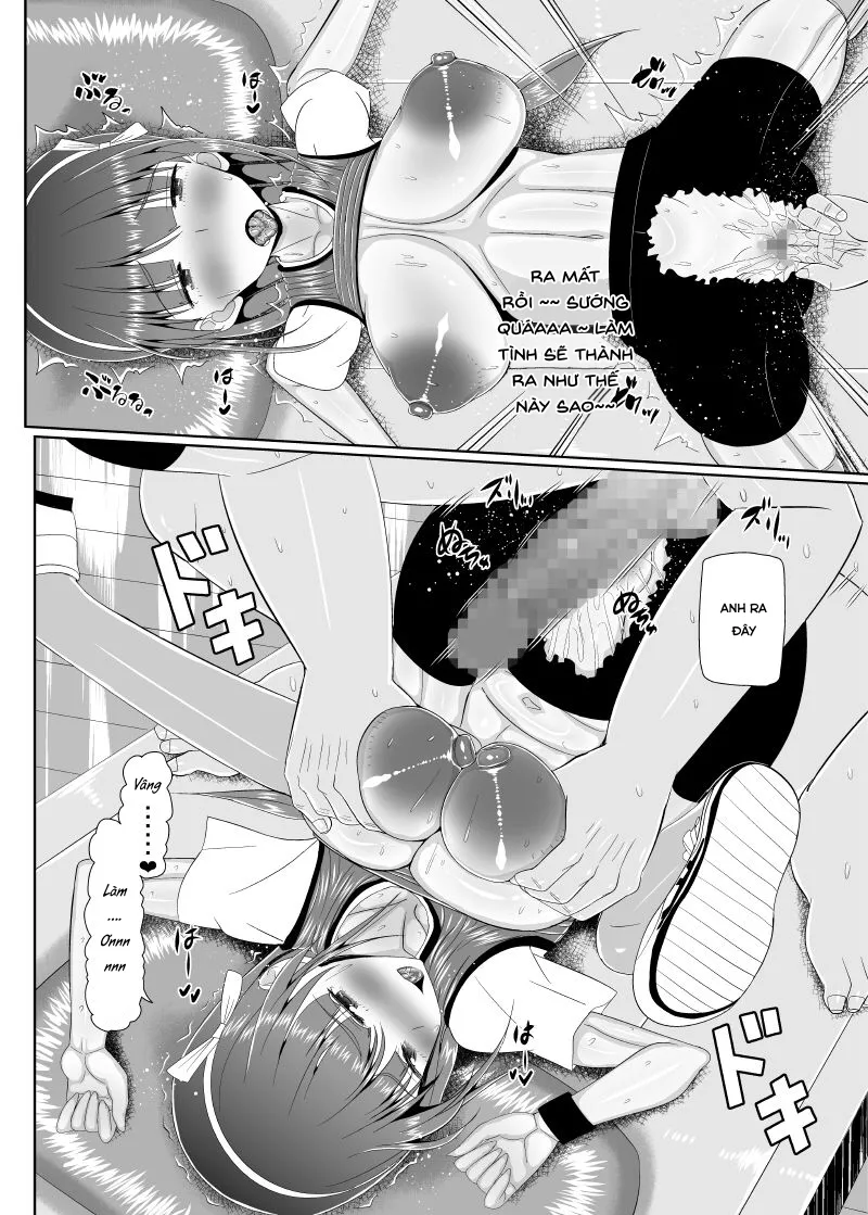 HentaiVN.net - Ảnh 12 - Loli Kyonyuu ni Yoroshiku Sou [ロリ巨乳によろしく 総] - Chap 6 + 7