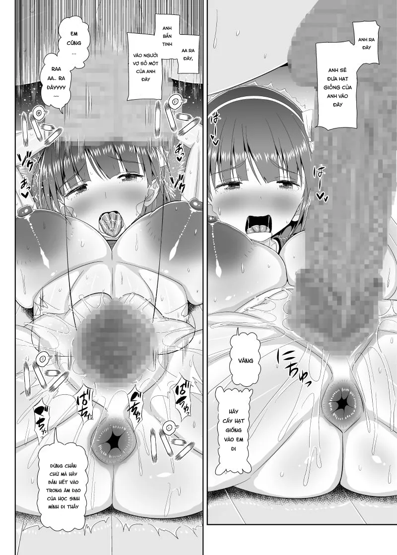 HentaiVN.net - Ảnh 13 - Loli Kyonyuu ni Yoroshiku Sou [ロリ巨乳によろしく 総] - Chap 6 + 7