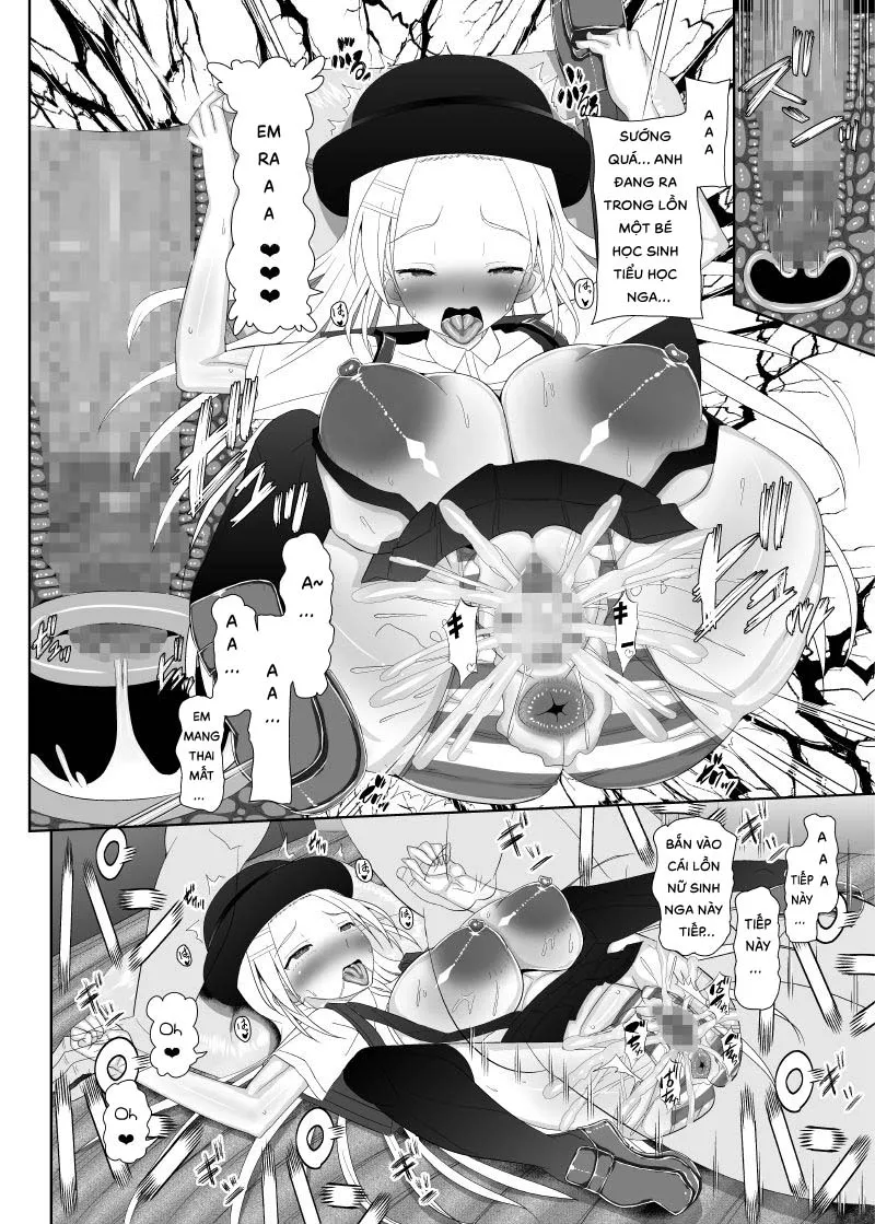 HentaiVN.net - Ảnh 18 - Loli Kyonyuu ni Yoroshiku Sou [ロリ巨乳によろしく 総] - Chap 8 + 9 - End.