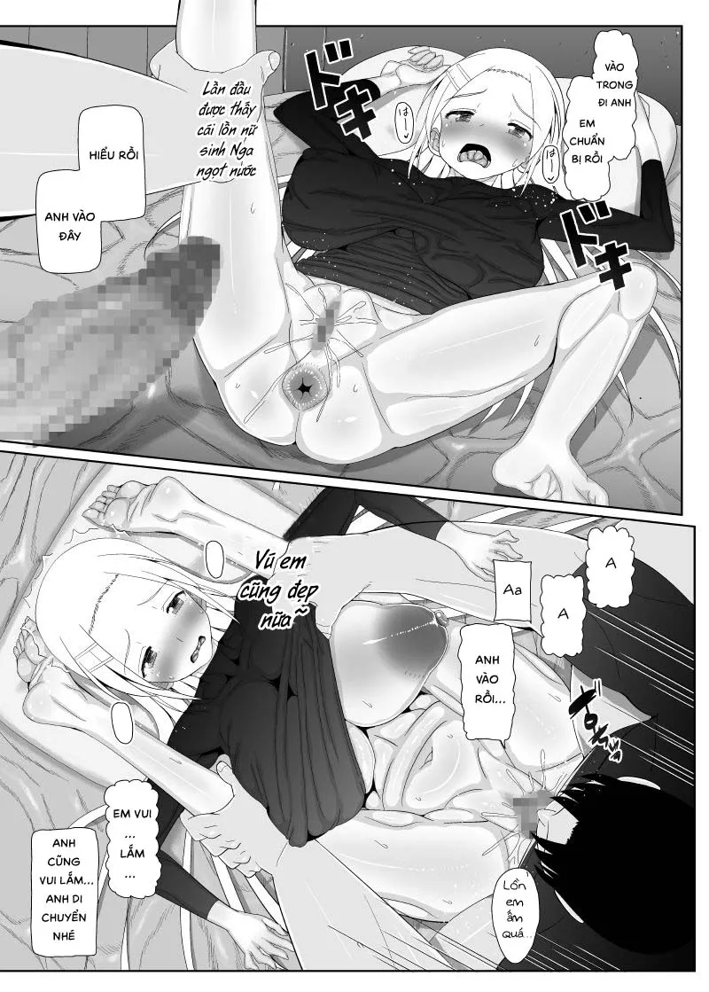 HentaiVN.net - Ảnh 6 - Loli Kyonyuu ni Yoroshiku Sou [ロリ巨乳によろしく 総] - Chap 8 + 9 - End.