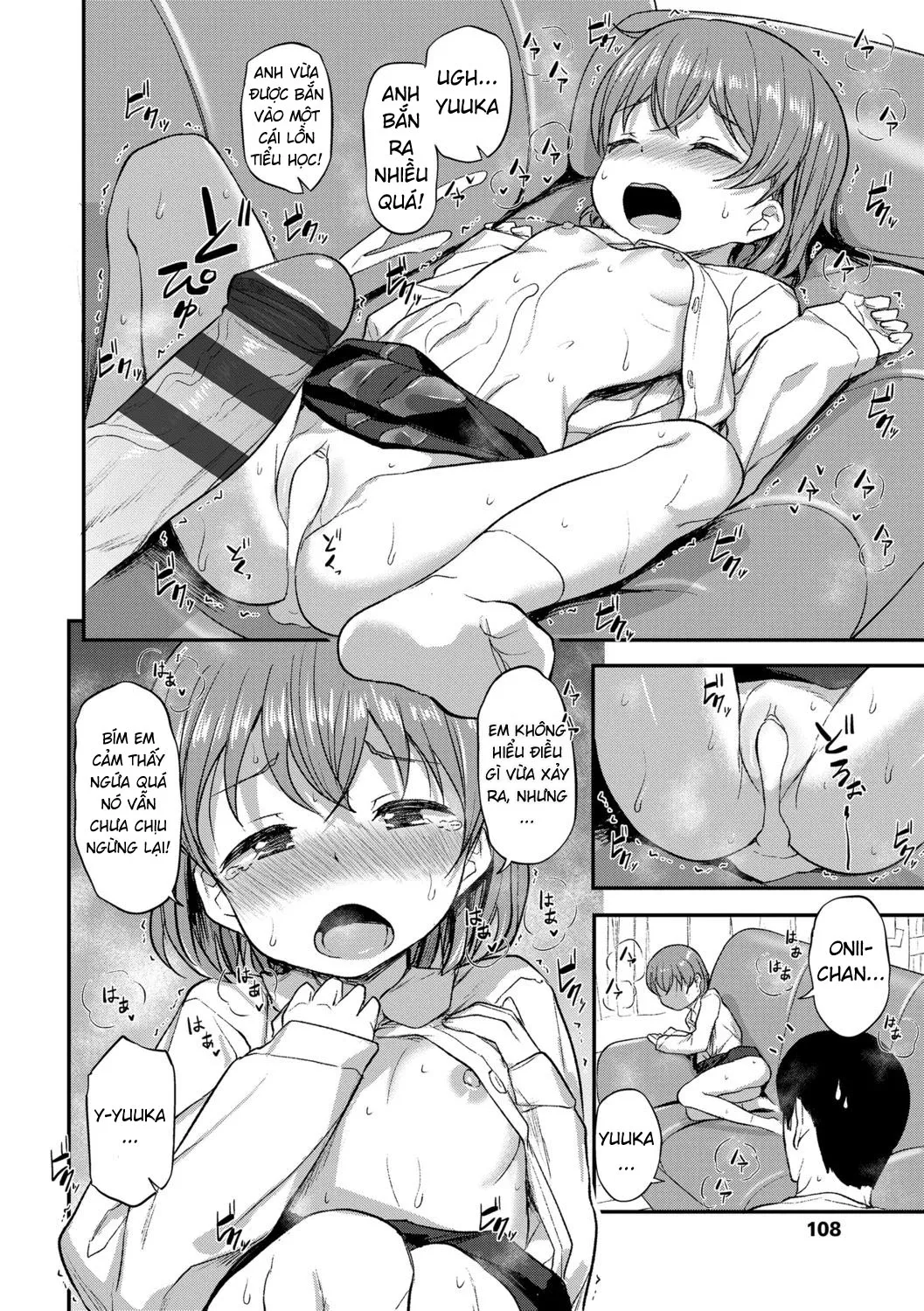 HentaiVN.net - Ảnh 14 - Nhiệm vụ của một người anh [Onii-chan no Okuri Mukae] - Oneshot