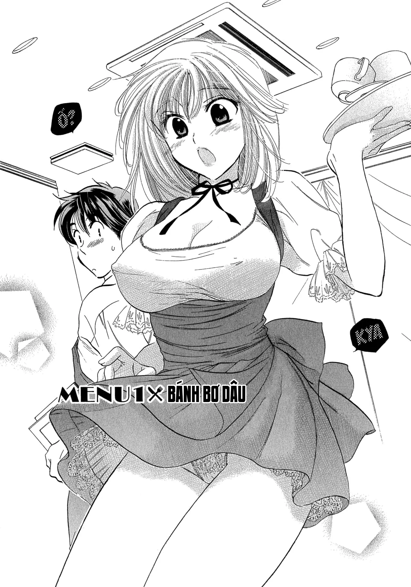 HentaiVN.net - Ảnh 5 - Cafe Delicious [カフェ・デリシャス] - Menu 1: Bánh bơ dâu