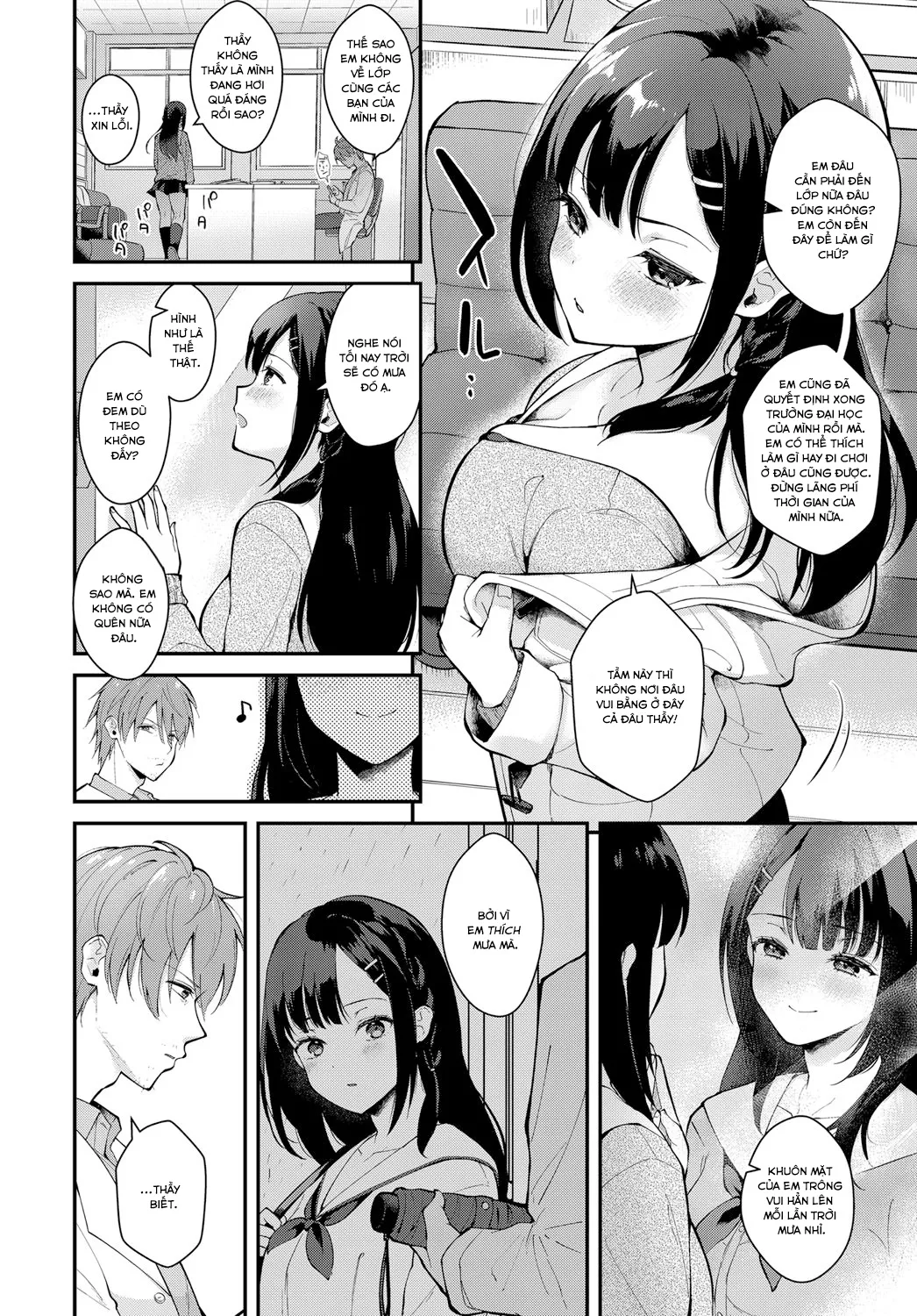 HentaiVN.net - Ảnh 3 - Series 'Thầy giáo x Nữ sinh' cực ngọt của Mashiro Shirako [Sangatsu no Ame] - Rain of March