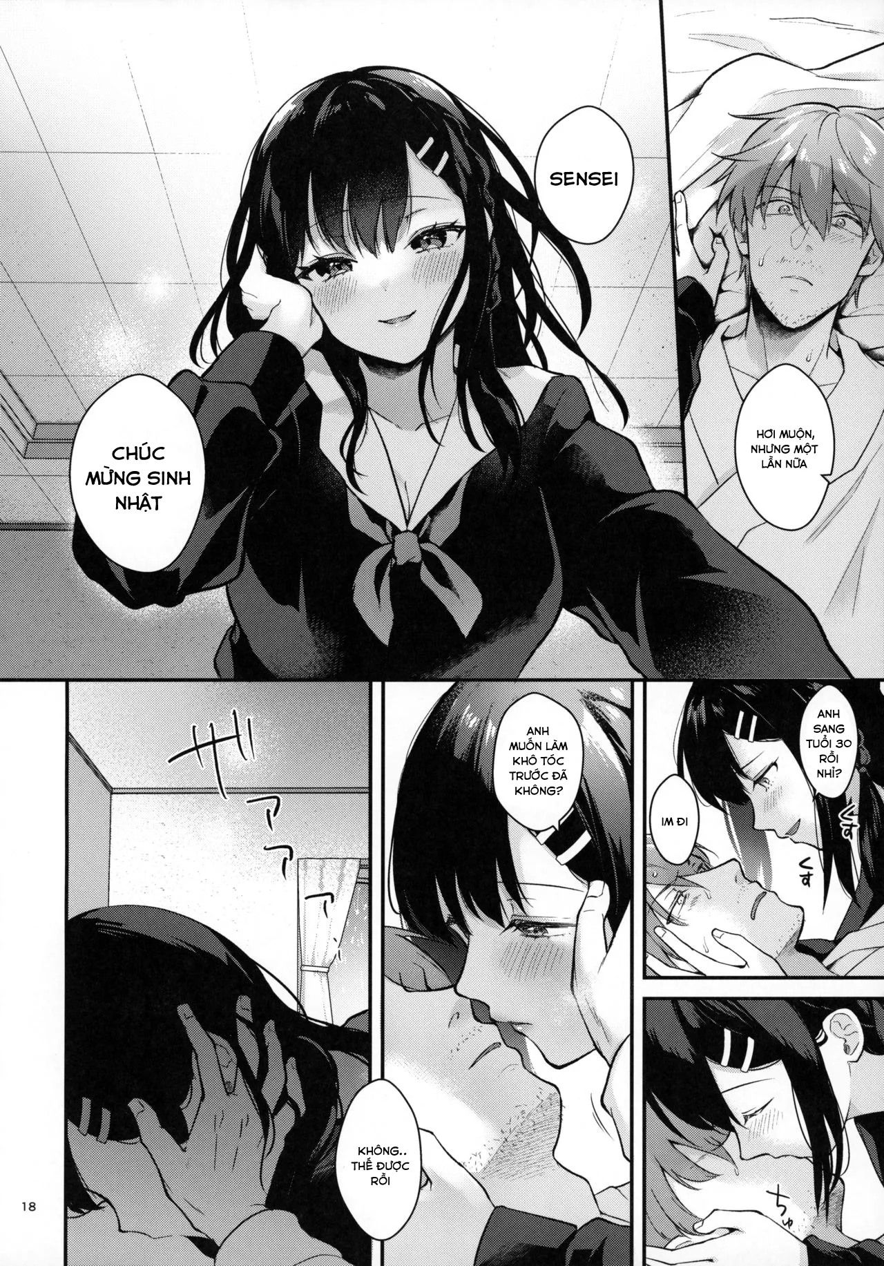 HentaiVN.net - Ảnh 17 - Series 'Thầy giáo x Nữ sinh' cực ngọt của Mashiro Shirako [Sangatsu no Ame] - Sunshower