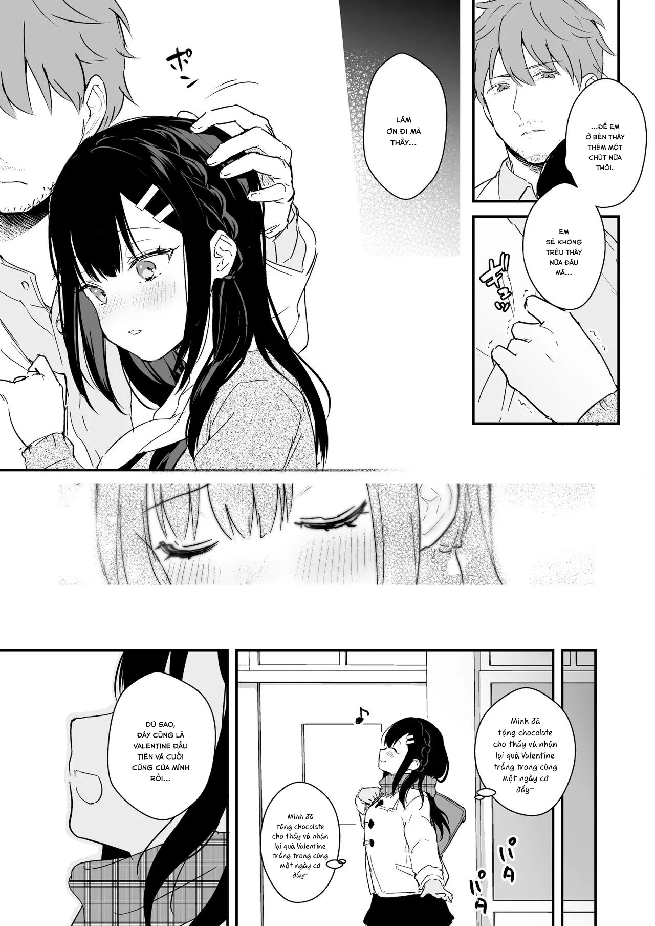 HentaiVN.net - Ảnh 11 - Series 'Thầy giáo x Nữ sinh' cực ngọt của Mashiro Shirako [Sangatsu no Ame] - Ngoại truyện 1: valentine