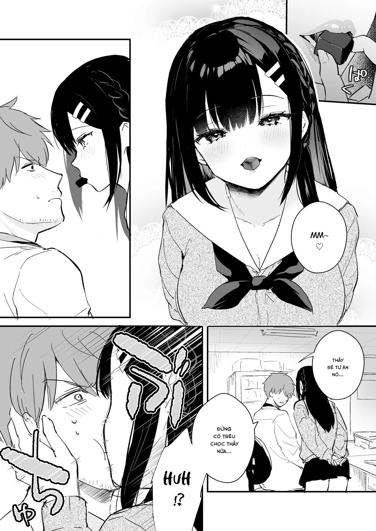 HentaiVN.net - Ảnh 3 - Series 'Thầy giáo x Nữ sinh' cực ngọt của Mashiro Shirako [Sangatsu no Ame] - Ngoại truyện 1: valentine