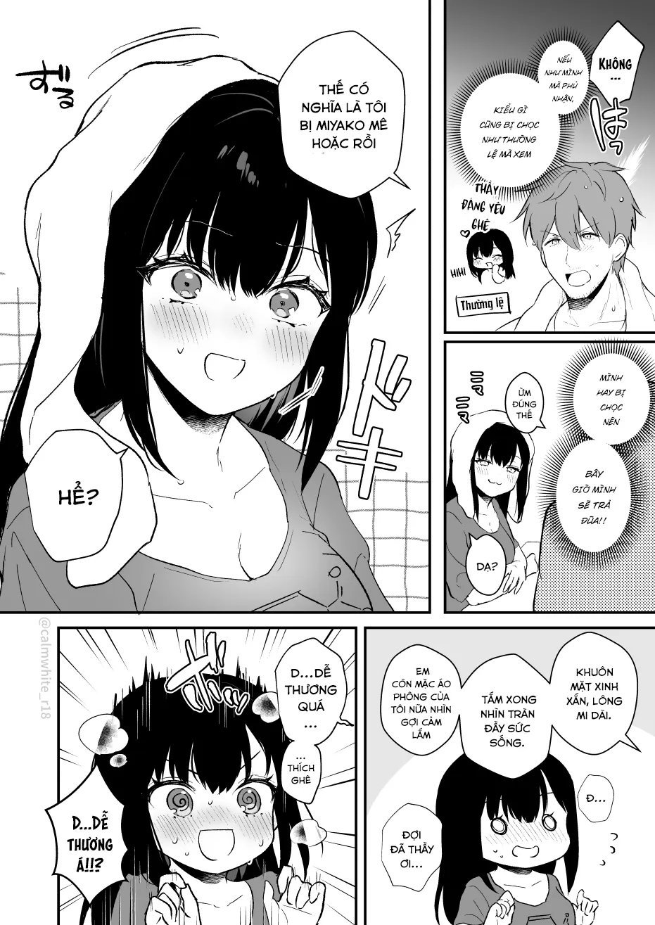 HentaiVN.net - Ảnh 11 - Series 'Thầy giáo x Nữ sinh' cực ngọt của Mashiro Shirako [Sangatsu no Ame] - Ngoại truyện 2: Tắm xong...
