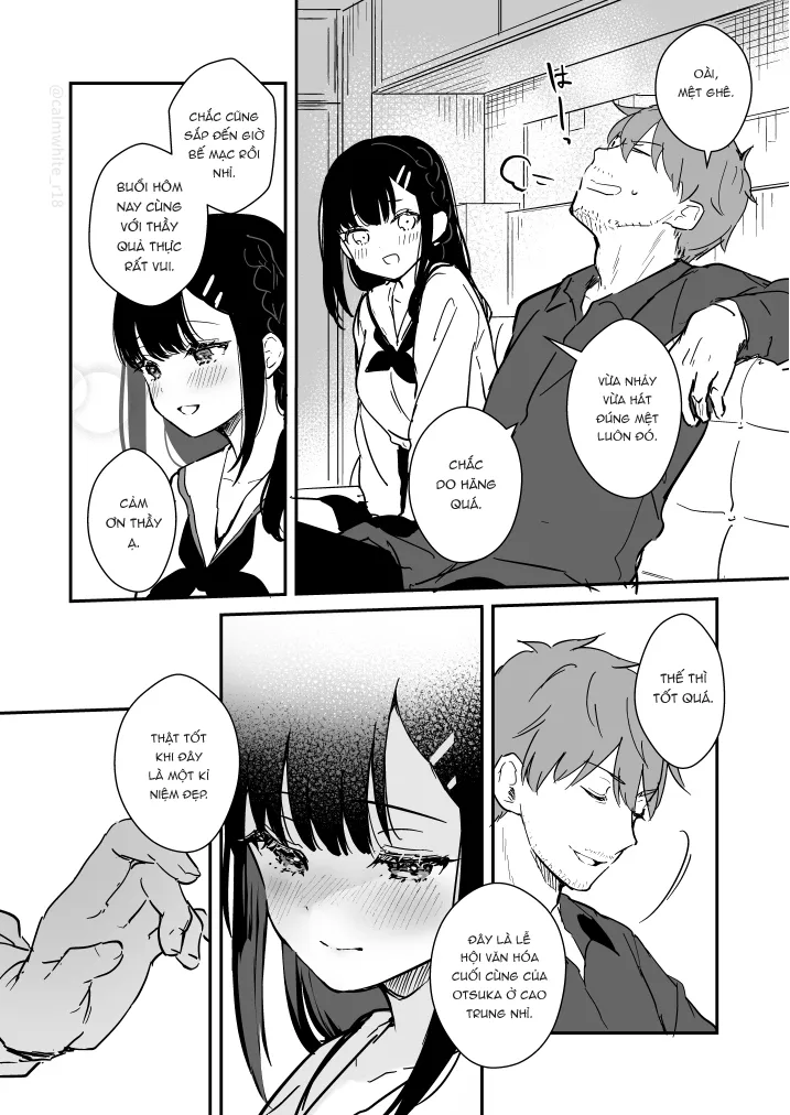 HentaiVN.net - Ảnh 11 - Series 'Thầy giáo x Nữ sinh' cực ngọt của Mashiro Shirako [Sangatsu no Ame] - Ngoại truyện 3