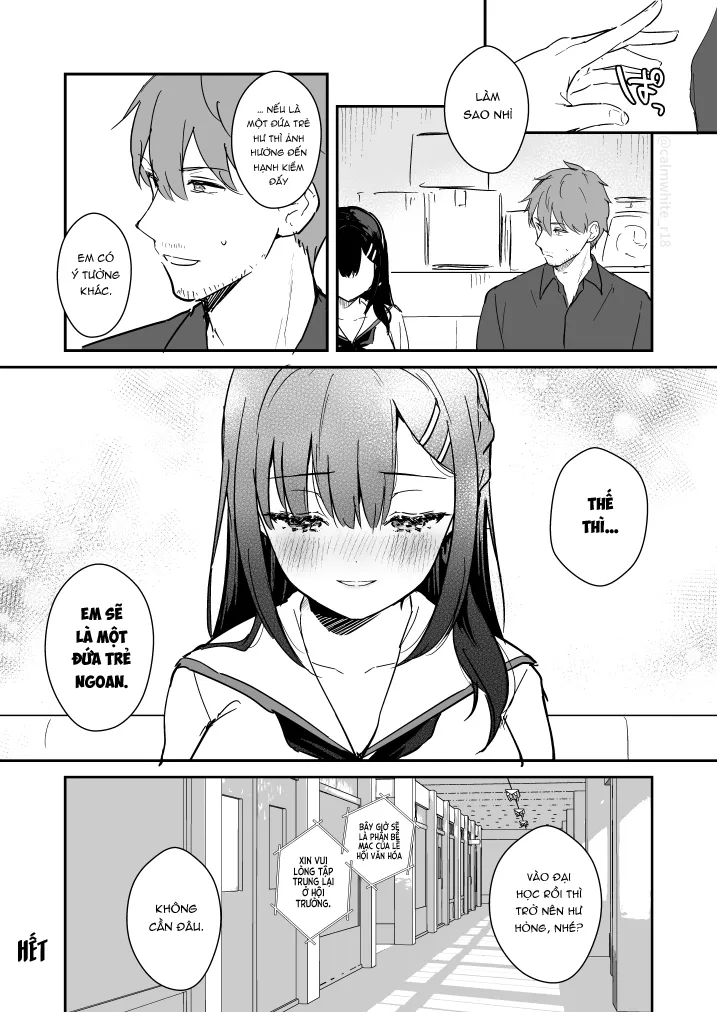 HentaiVN.net - Ảnh 13 - Series 'Thầy giáo x Nữ sinh' cực ngọt của Mashiro Shirako [Sangatsu no Ame] - Ngoại truyện 3