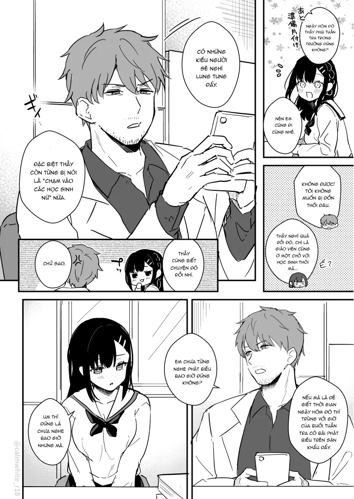 HentaiVN.net - Ảnh 3 - Series 'Thầy giáo x Nữ sinh' cực ngọt của Mashiro Shirako [Sangatsu no Ame] - Ngoại truyện 3
