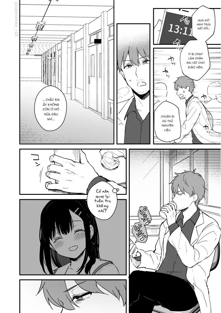 HentaiVN.net - Ảnh 5 - Series 'Thầy giáo x Nữ sinh' cực ngọt của Mashiro Shirako [Sangatsu no Ame] - Ngoại truyện 3