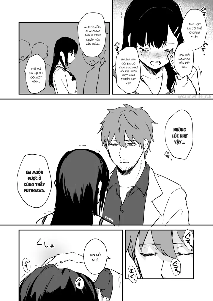 HentaiVN.net - Ảnh 7 - Series 'Thầy giáo x Nữ sinh' cực ngọt của Mashiro Shirako [Sangatsu no Ame] - Ngoại truyện 3
