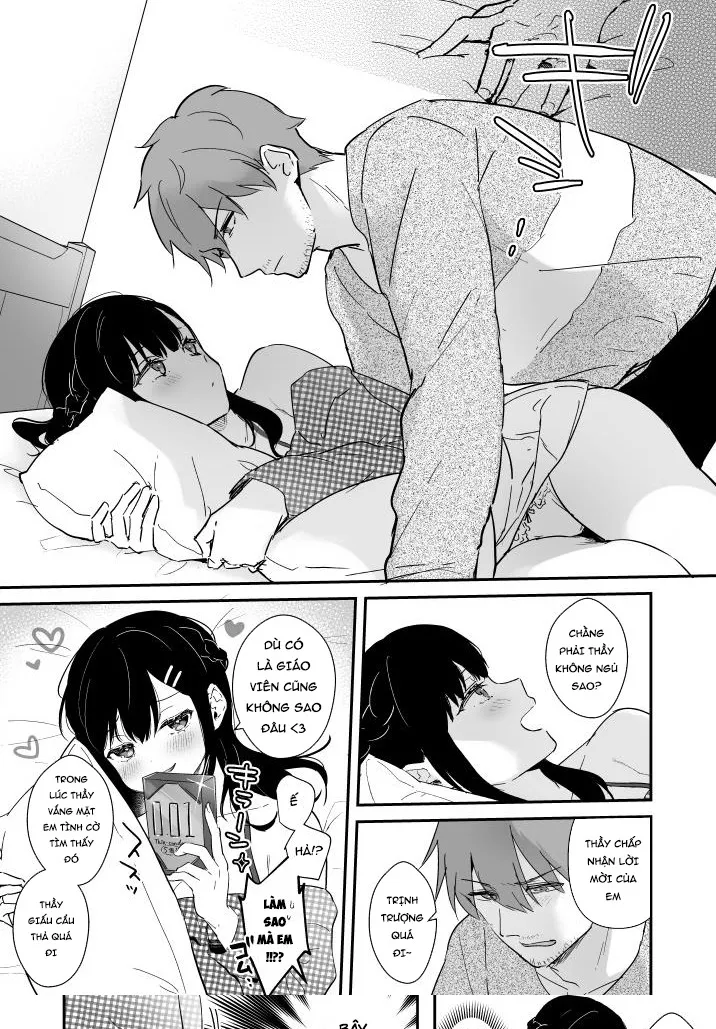 HentaiVN.net - Ảnh 15 - Series 'Thầy giáo x Nữ sinh' cực ngọt của Mashiro Shirako [Sangatsu no Ame] - Ngoại truyện 4