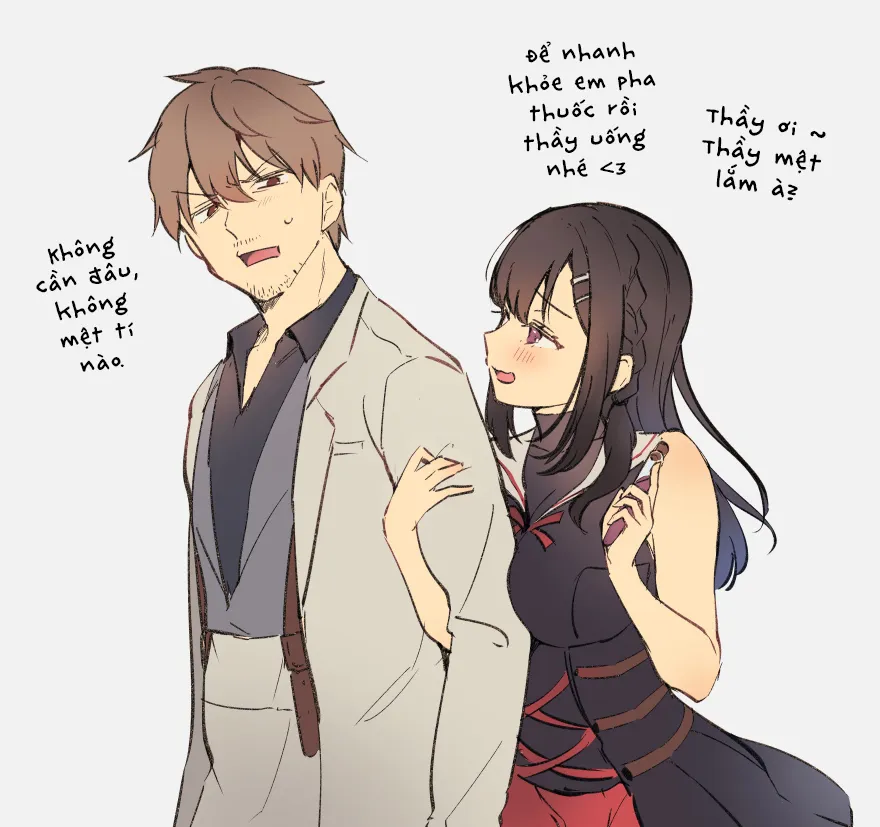 HentaiVN.net - Ảnh 18 - Series 'Thầy giáo x Nữ sinh' cực ngọt của Mashiro Shirako [Sangatsu no Ame] - Ngoại truyện 4