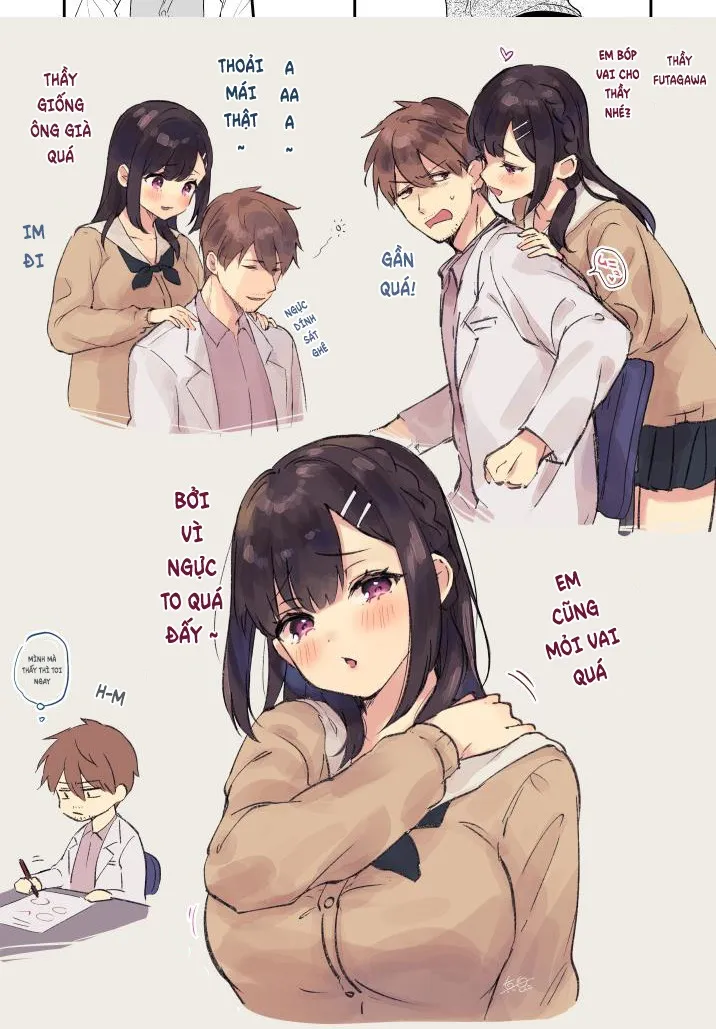 HentaiVN.net - Ảnh 3 - Series 'Thầy giáo x Nữ sinh' cực ngọt của Mashiro Shirako [Sangatsu no Ame] - Ngoại truyện 4