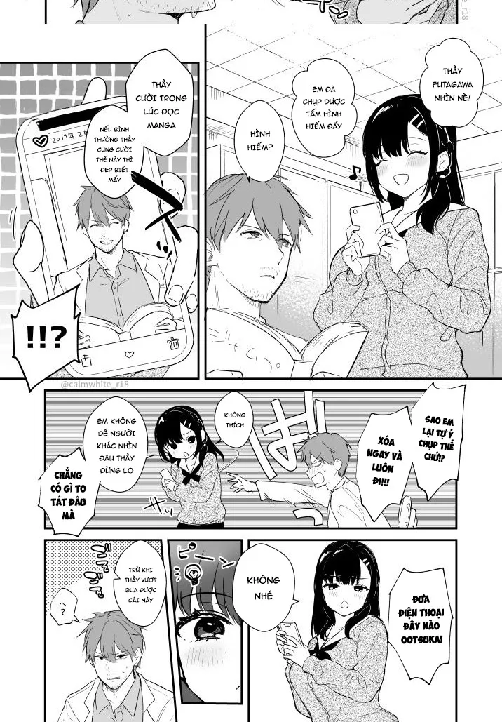 HentaiVN.net - Ảnh 5 - Series 'Thầy giáo x Nữ sinh' cực ngọt của Mashiro Shirako [Sangatsu no Ame] - Ngoại truyện 4