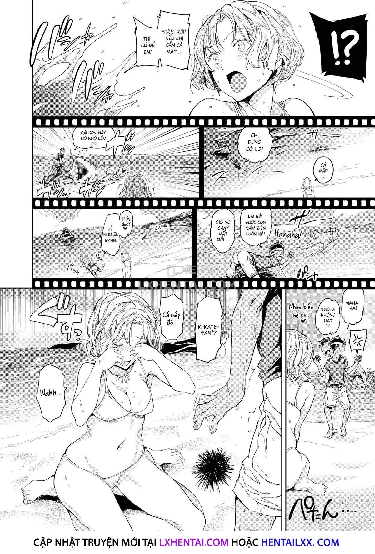 HentaiVN.net - Ảnh 10 - Mermaid Vacation [Comic Kairakuten 2020-11] - Oneshot