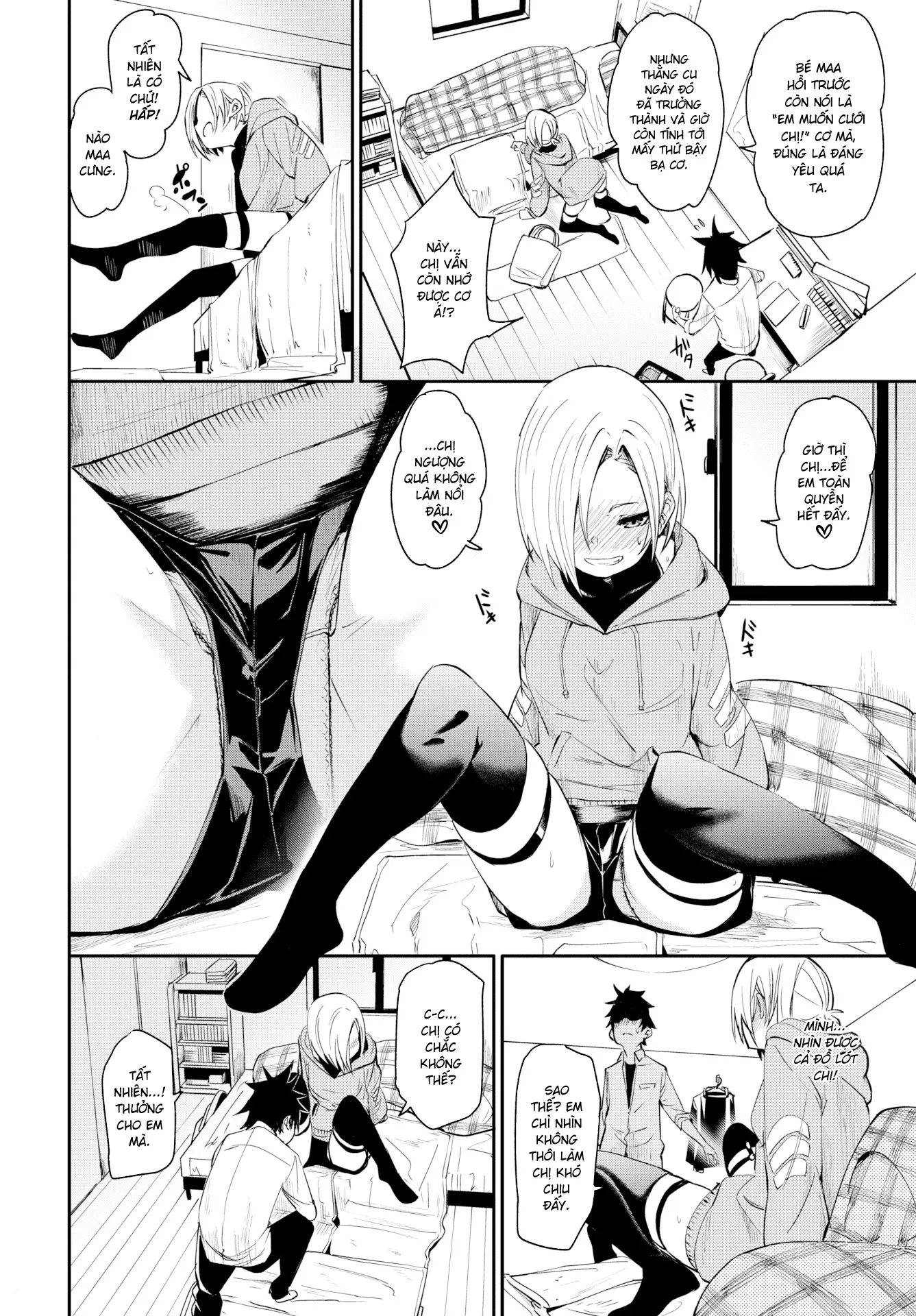 HentaiVN.net - Ảnh 10 - Để chị dạy em nha! - Chap 1