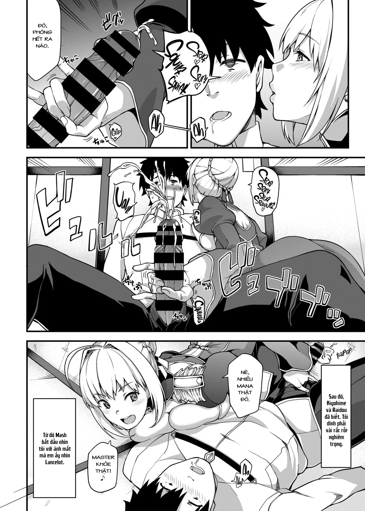 HentaiVN.net - Ảnh 12 - Nero bắt tôi xuất tinh tới chết [A Story About Nero Stirring Up My Desire to Ejaculate Wildly] - Oneshot
