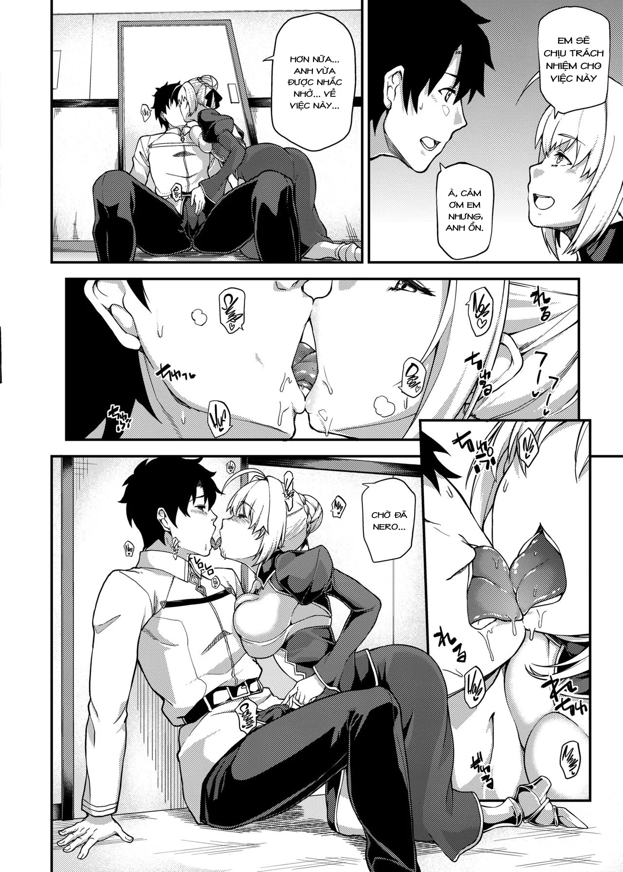 HentaiVN.net - Ảnh 6 - Nero bắt tôi xuất tinh tới chết [A Story About Nero Stirring Up My Desire to Ejaculate Wildly] - Oneshot