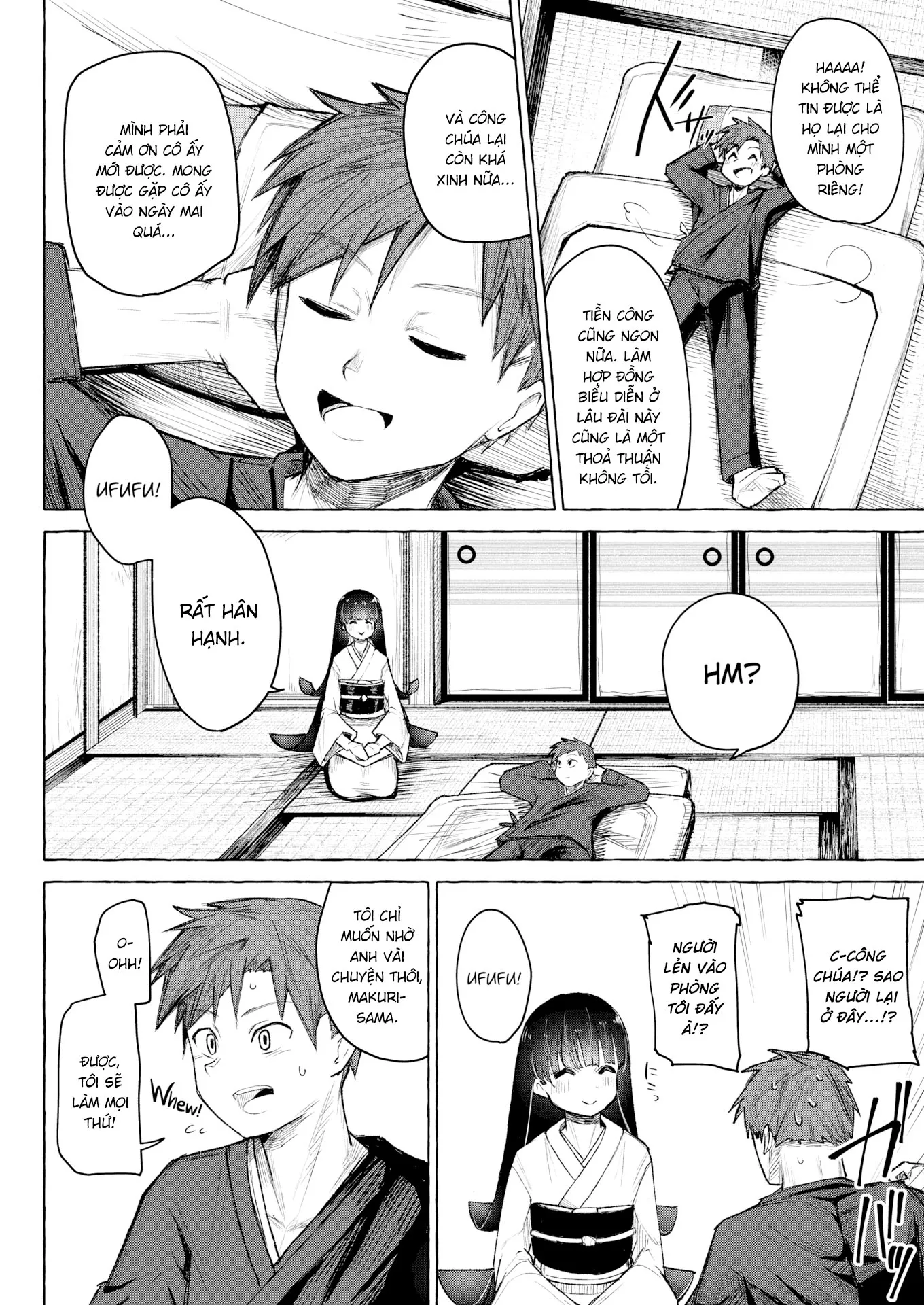 HentaiVN.net - Ảnh 4 - Nghệ sĩ rối và nàng công chúa [The Puppeteer and the Princess] - Chapter 1
