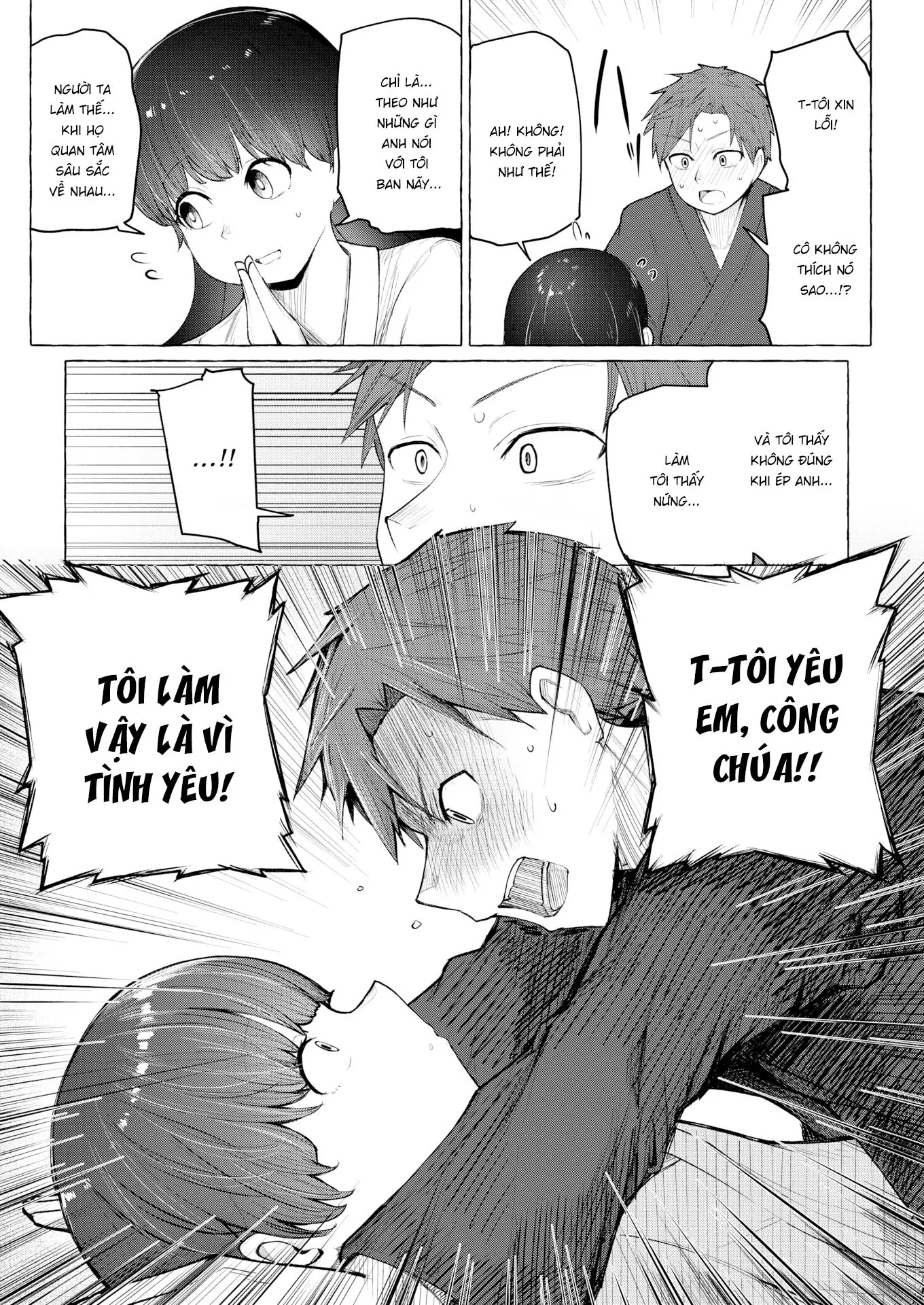 HentaiVN.net - Ảnh 17 - Nghệ sĩ rối và nàng công chúa [The Puppeteer and the Princess] - Chapter 2: End