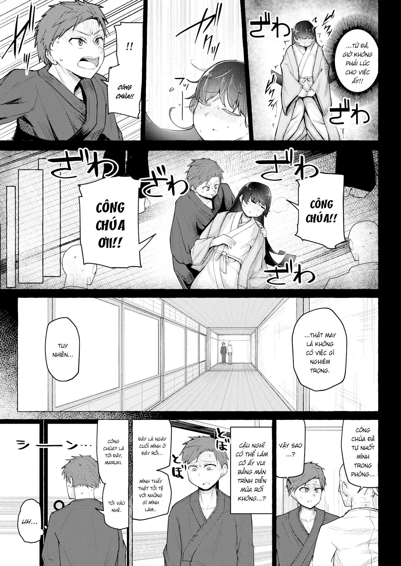 HentaiVN.net - Ảnh 9 - Nghệ sĩ rối và nàng công chúa [The Puppeteer and the Princess] - Chapter 2: End