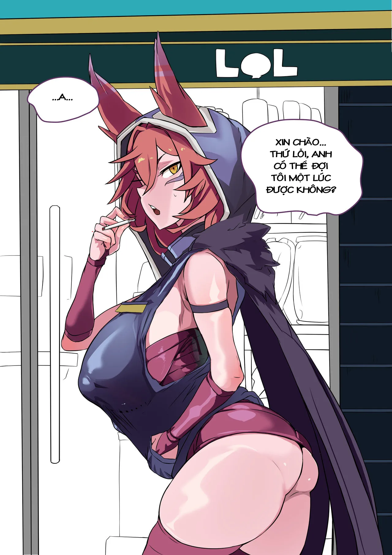 HentaiVN.net - Ảnh 4 - LOL-Xayah-Revolution requires money! - Chap 1