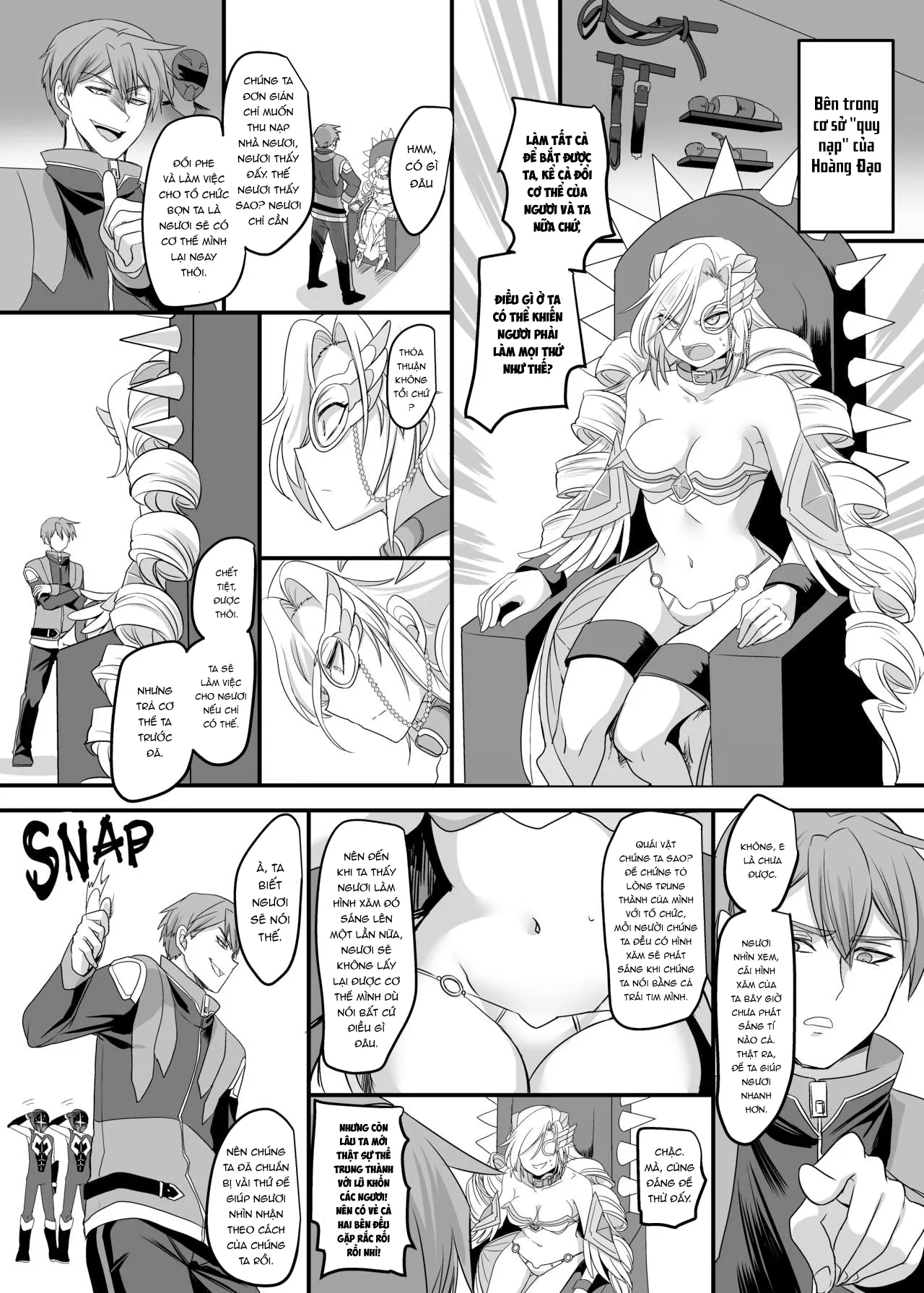 HentaiVN.net - Ảnh 12 - Biệt đội mãnh thú hoàng đạo Xích hổ [Juunishin Tiger Red ~Otosare Yuganda Seigi no Yukukata~] - Oneshot