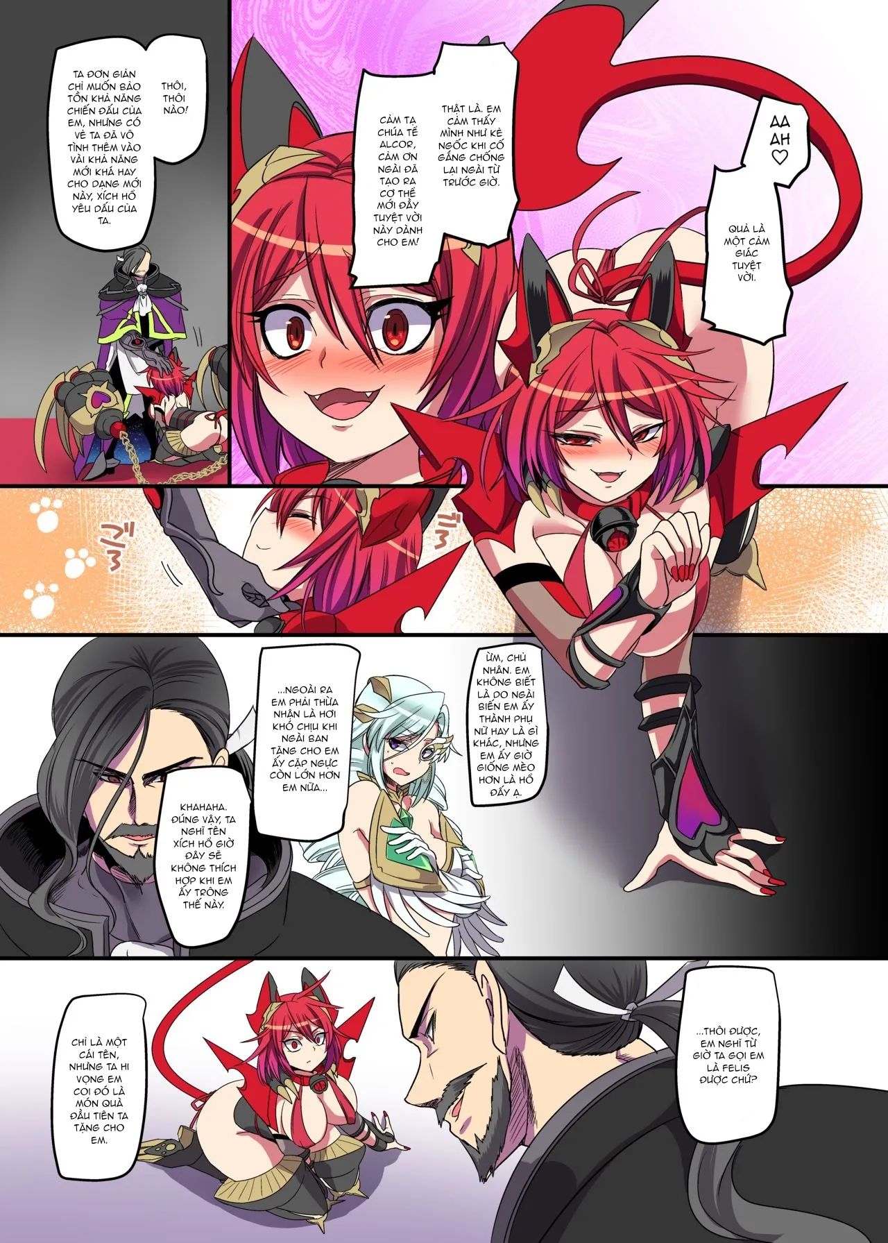 HentaiVN.net - Ảnh 31 - Biệt đội mãnh thú hoàng đạo Xích hổ [Juunishin Tiger Red ~Otosare Yuganda Seigi no Yukukata~] - Oneshot
