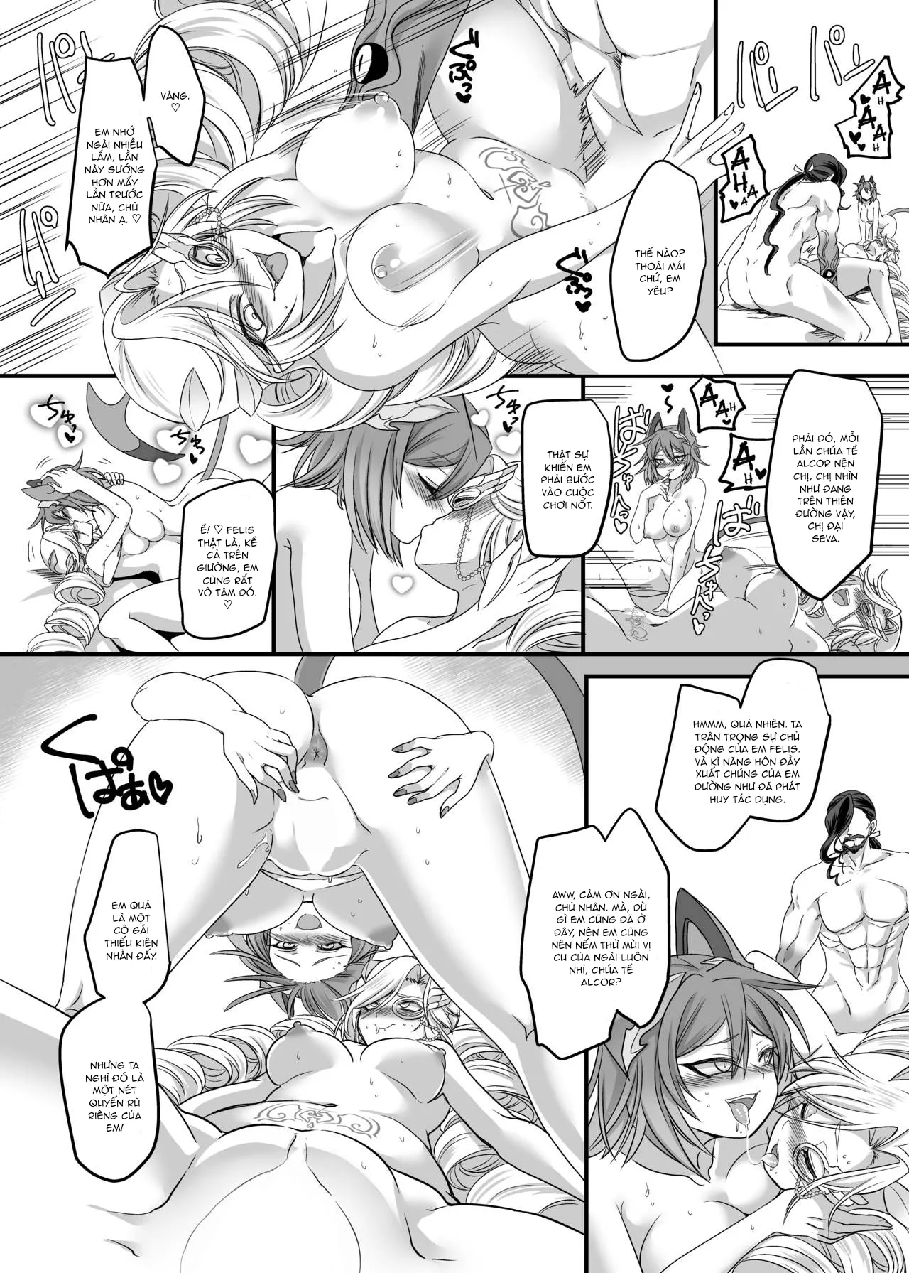 HentaiVN.net - Ảnh 37 - Biệt đội mãnh thú hoàng đạo Xích hổ [Juunishin Tiger Red ~Otosare Yuganda Seigi no Yukukata~] - Oneshot
