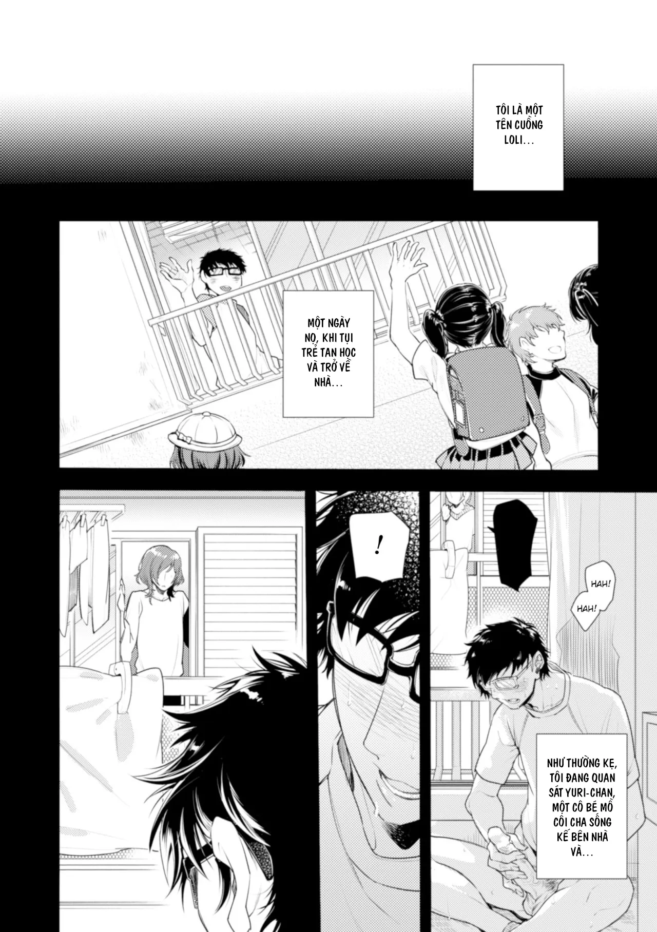HentaiVN.net - Ảnh 6 - Lolicon Doutei Ero Mangaka-kun, Kinjo no Jojifuku Kita Yabai Mesu Onii-san ni Semarareru - Oneshot