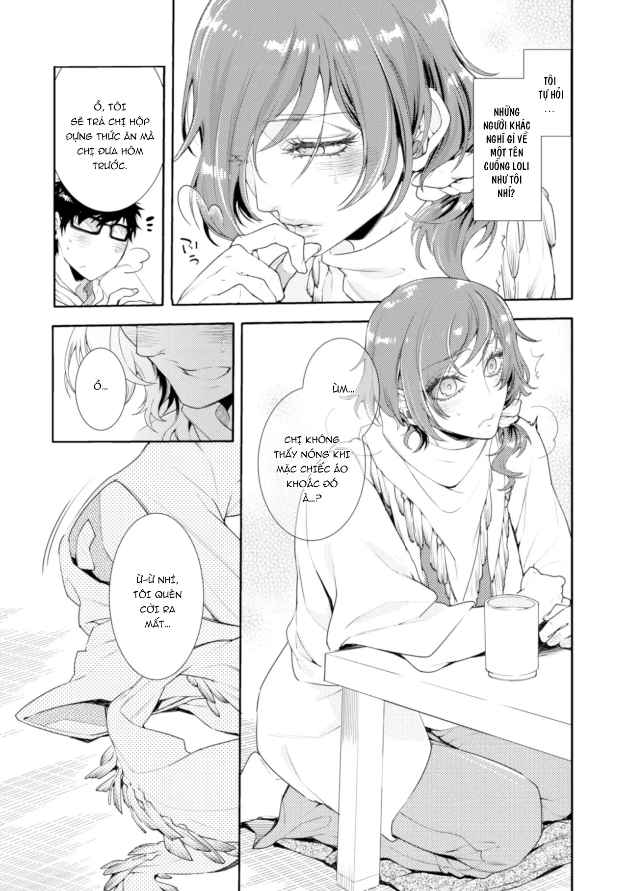 HentaiVN.net - Ảnh 9 - Lolicon Doutei Ero Mangaka-kun, Kinjo no Jojifuku Kita Yabai Mesu Onii-san ni Semarareru - Oneshot