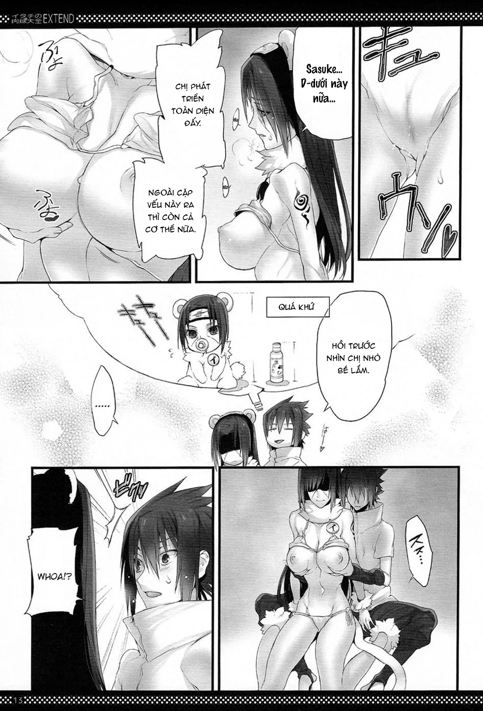HentaiVN.net - Ảnh 13 - Itachi no Nikukyuu Taizen EXTEND [Itachi's Paw Collection Extend] - Oneshot