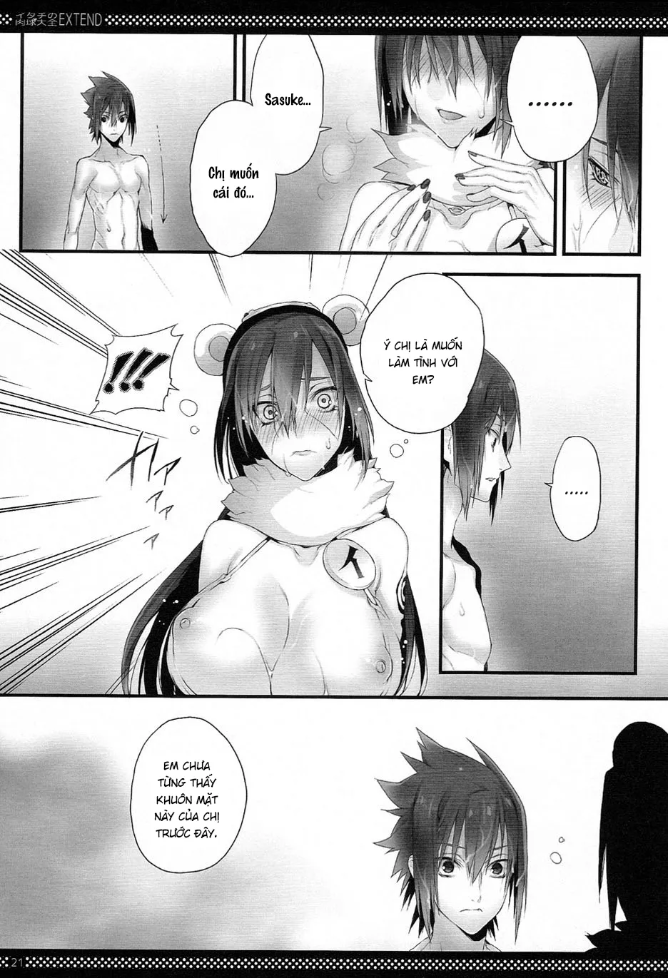 HentaiVN.net - Ảnh 21 - Itachi no Nikukyuu Taizen EXTEND [Itachi's Paw Collection Extend] - Oneshot