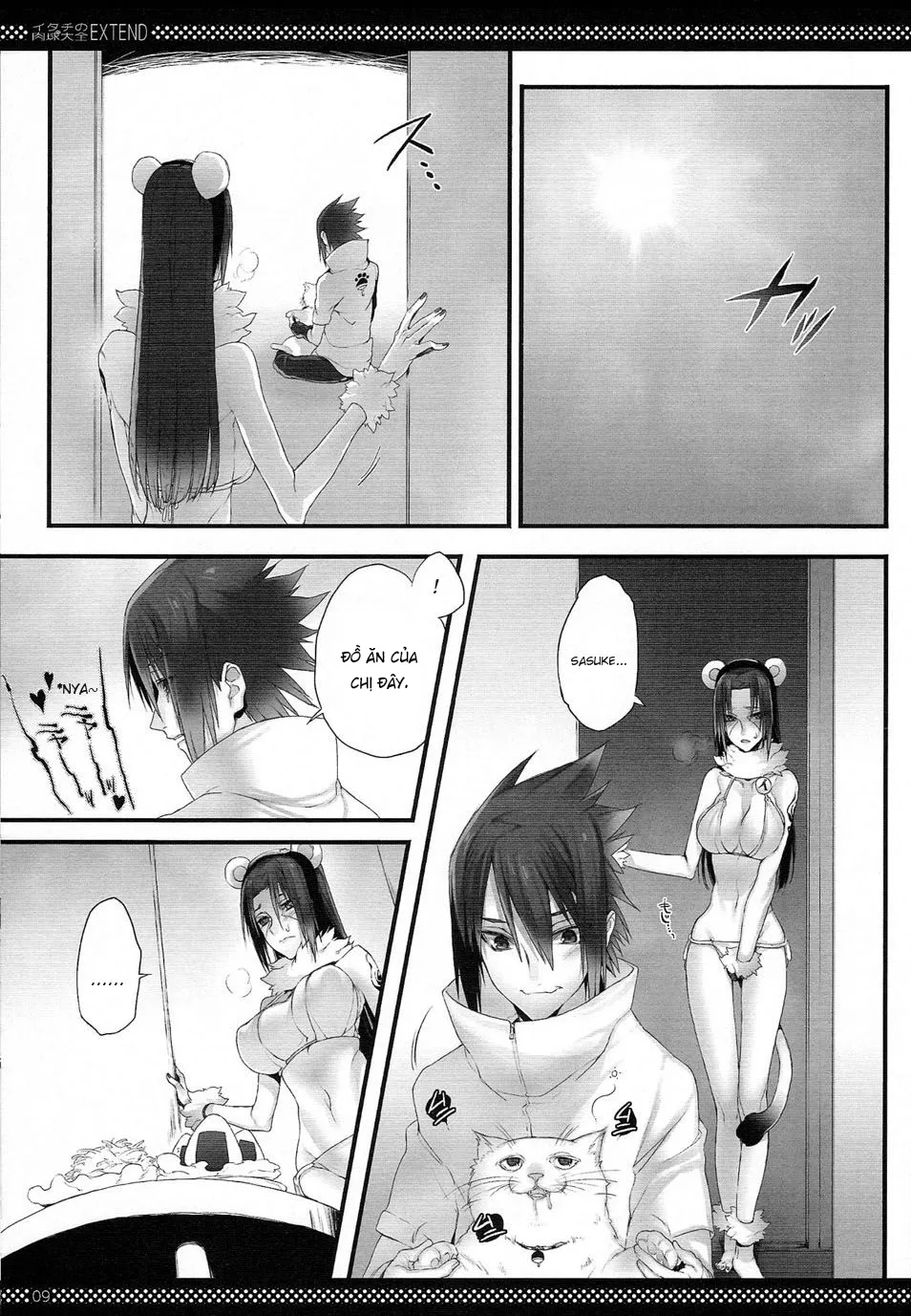 HentaiVN.net - Ảnh 9 - Itachi no Nikukyuu Taizen EXTEND [Itachi's Paw Collection Extend] - Oneshot