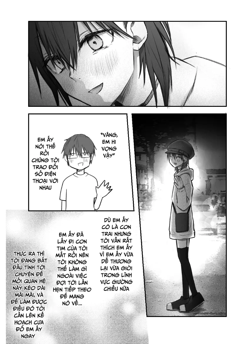 HentaiVN.net - Ảnh 26 - Hẹn hò qua mạng - tôi bị ép khô bởi một em trap hệ M [Matching shita Otokonoko Bitch ni M Kaika saserareta Nonke Zeme] - Oneshot