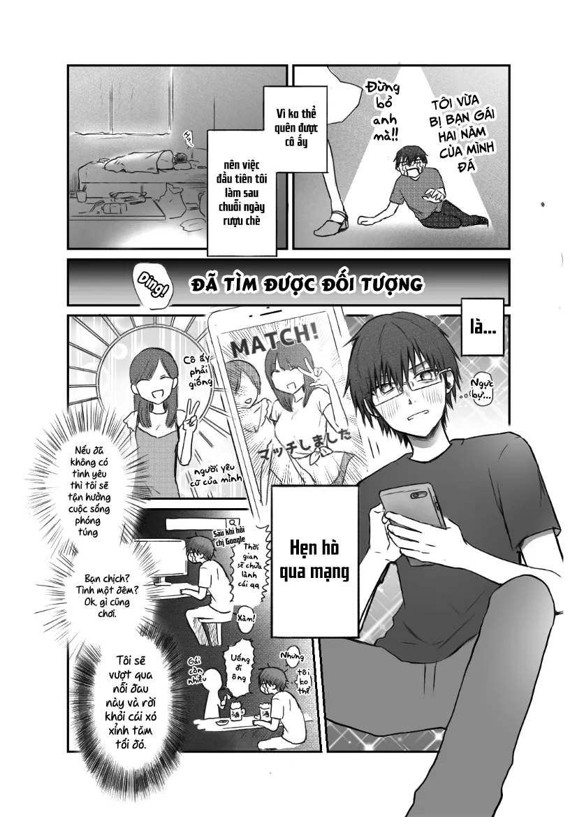 HentaiVN.net - Ảnh 3 - Hẹn hò qua mạng - tôi bị ép khô bởi một em trap hệ M [Matching shita Otokonoko Bitch ni M Kaika saserareta Nonke Zeme] - Oneshot