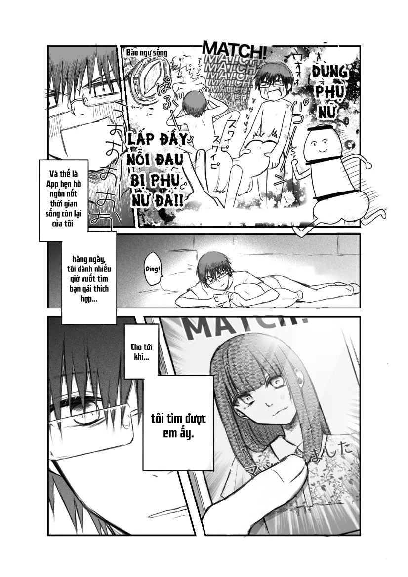 HentaiVN.net - Ảnh 4 - Hẹn hò qua mạng - tôi bị ép khô bởi một em trap hệ M [Matching shita Otokonoko Bitch ni M Kaika saserareta Nonke Zeme] - Oneshot