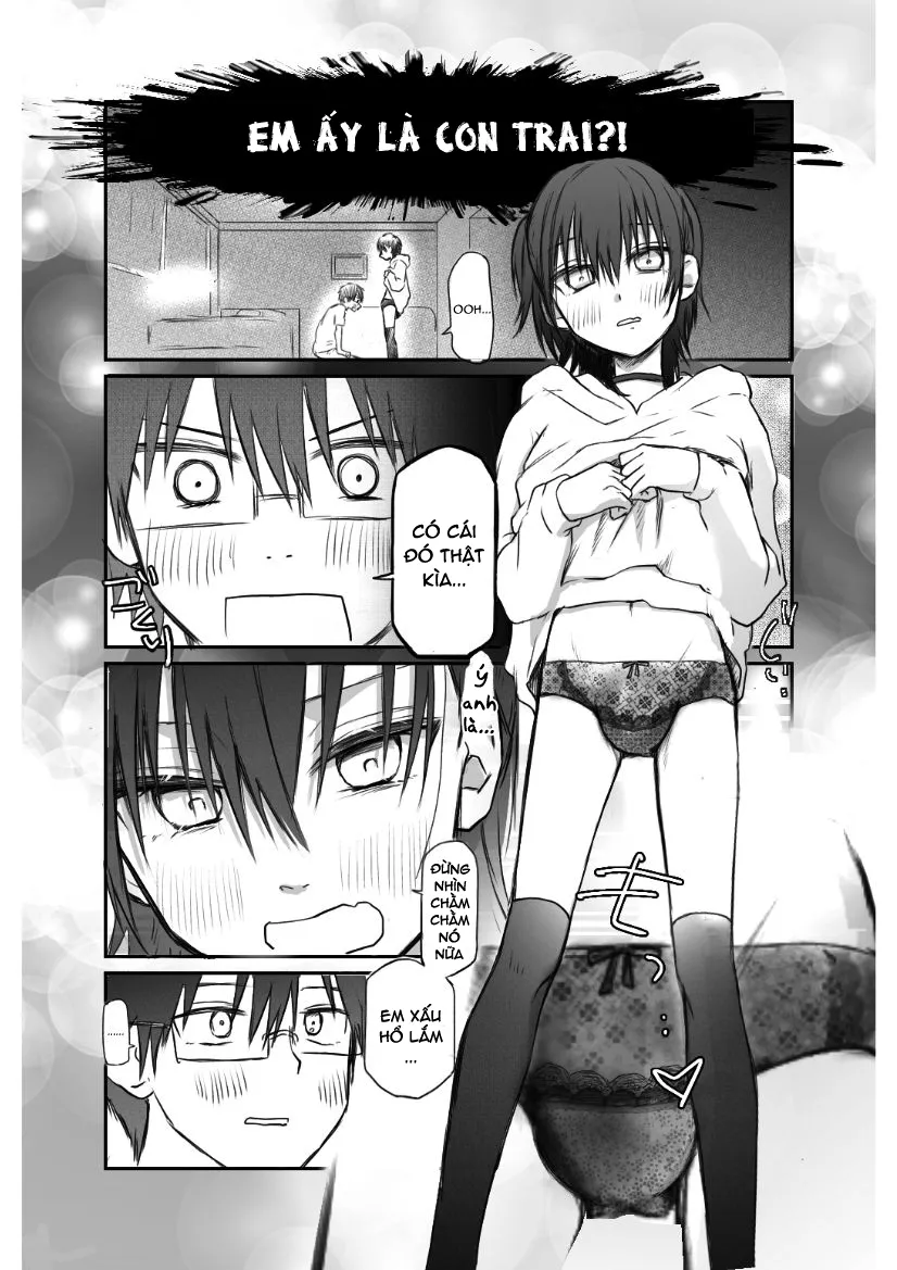 HentaiVN.net - Ảnh 7 - Hẹn hò qua mạng - tôi bị ép khô bởi một em trap hệ M [Matching shita Otokonoko Bitch ni M Kaika saserareta Nonke Zeme] - Oneshot