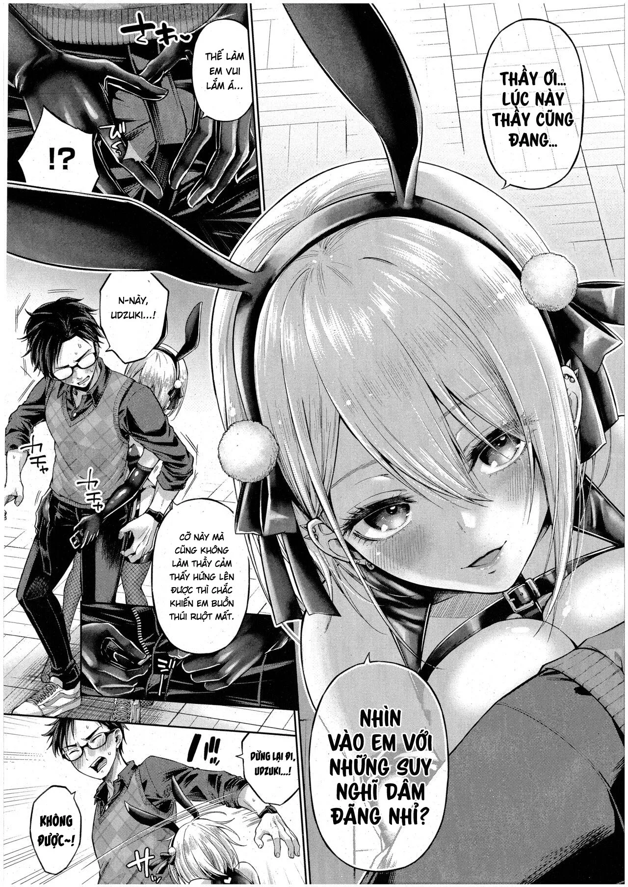 HentaiVN.net - Ảnh 9 - Bé thỏ hư hỏng - Oneshot nứng