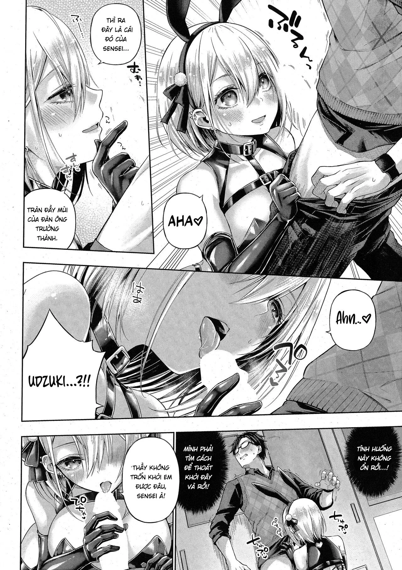HentaiVN.net - Ảnh 10 - Bé thỏ hư hỏng - Oneshot nứng