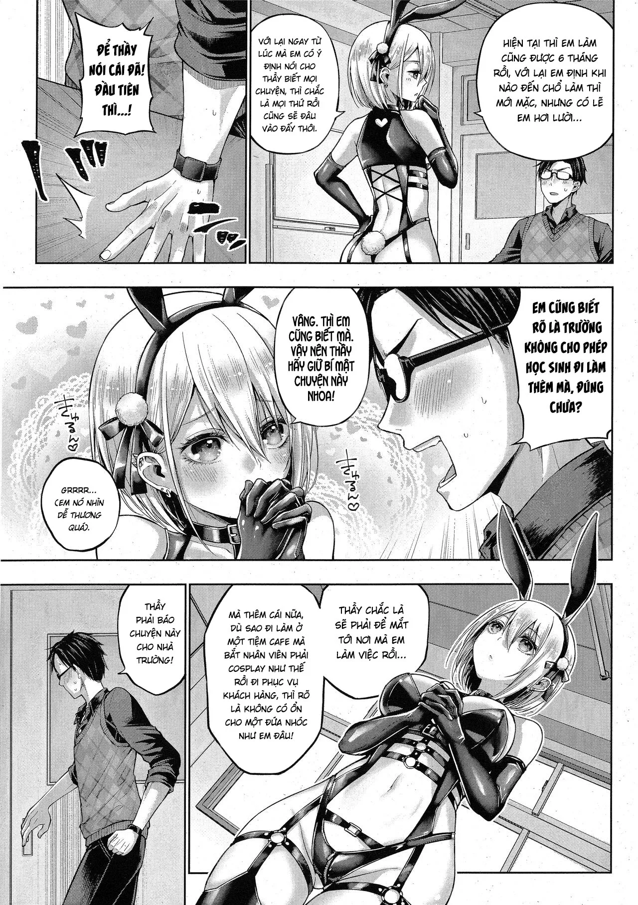 HentaiVN.net - Ảnh 7 - Bé thỏ hư hỏng - Oneshot nứng