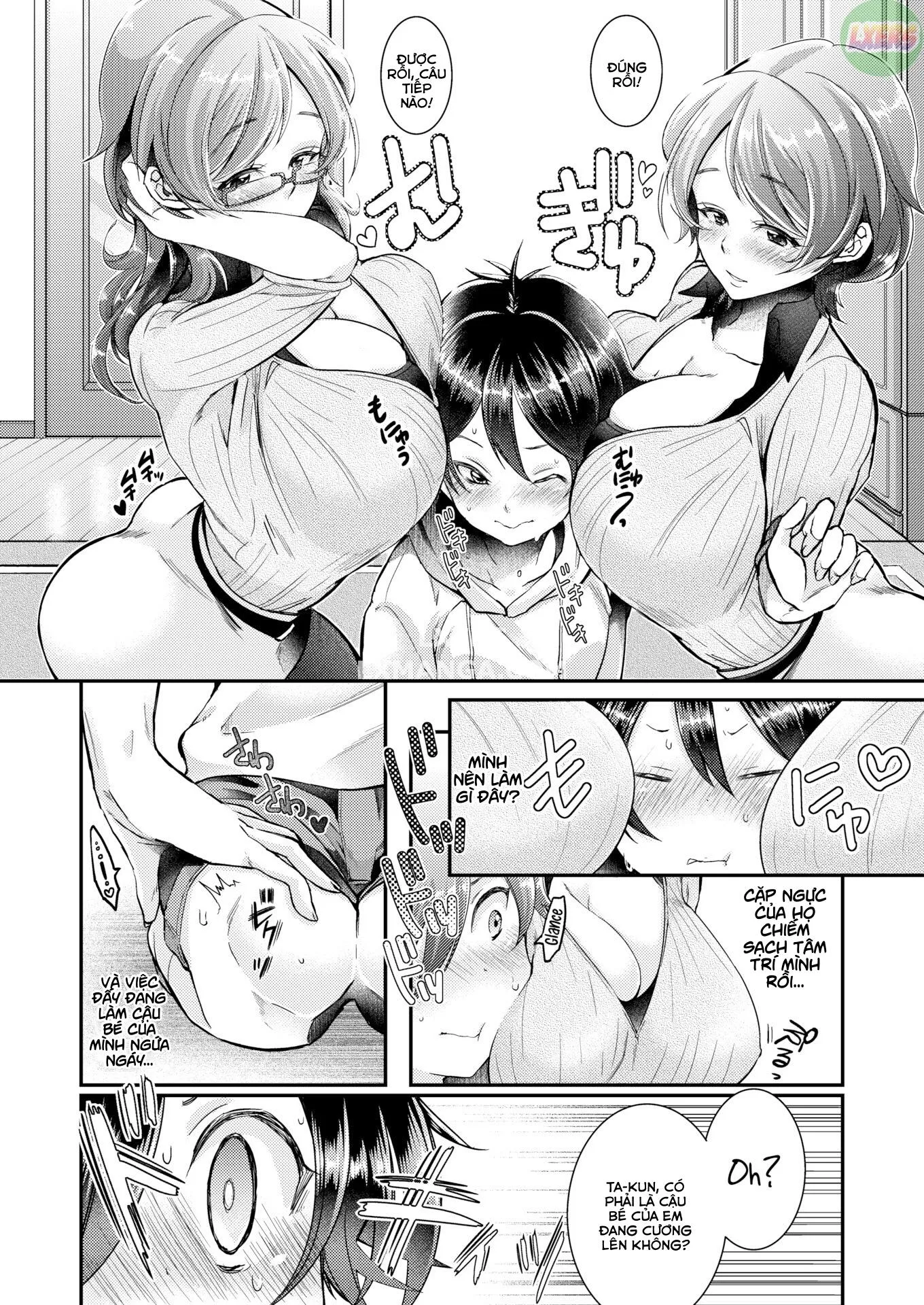 HentaiVN.net - Ảnh 2 - Twin Sisters & Me - Oneshot
