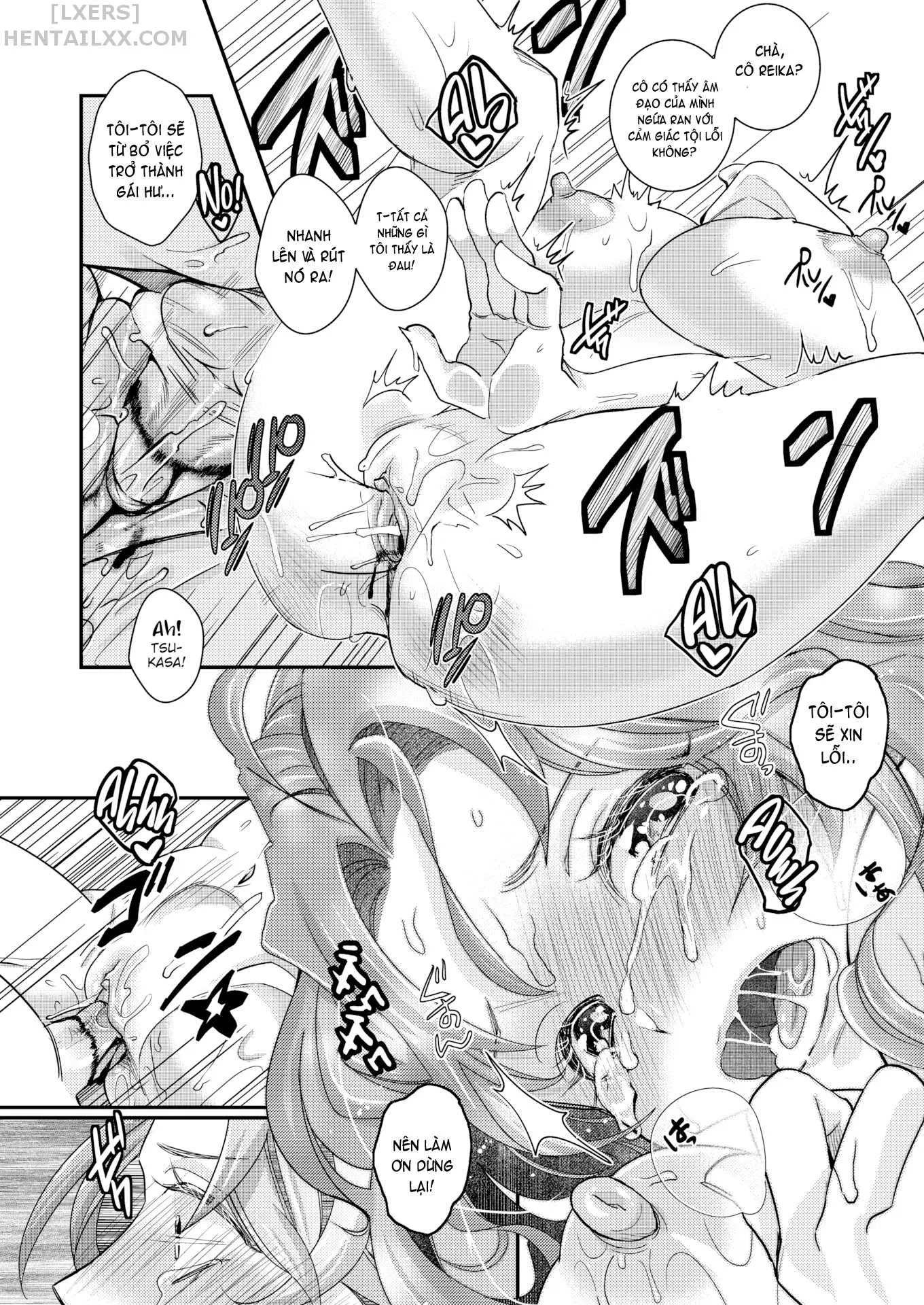 HentaiVN.net - Ảnh 12 - Cách thư giãn của Cô chủ - Oneshot