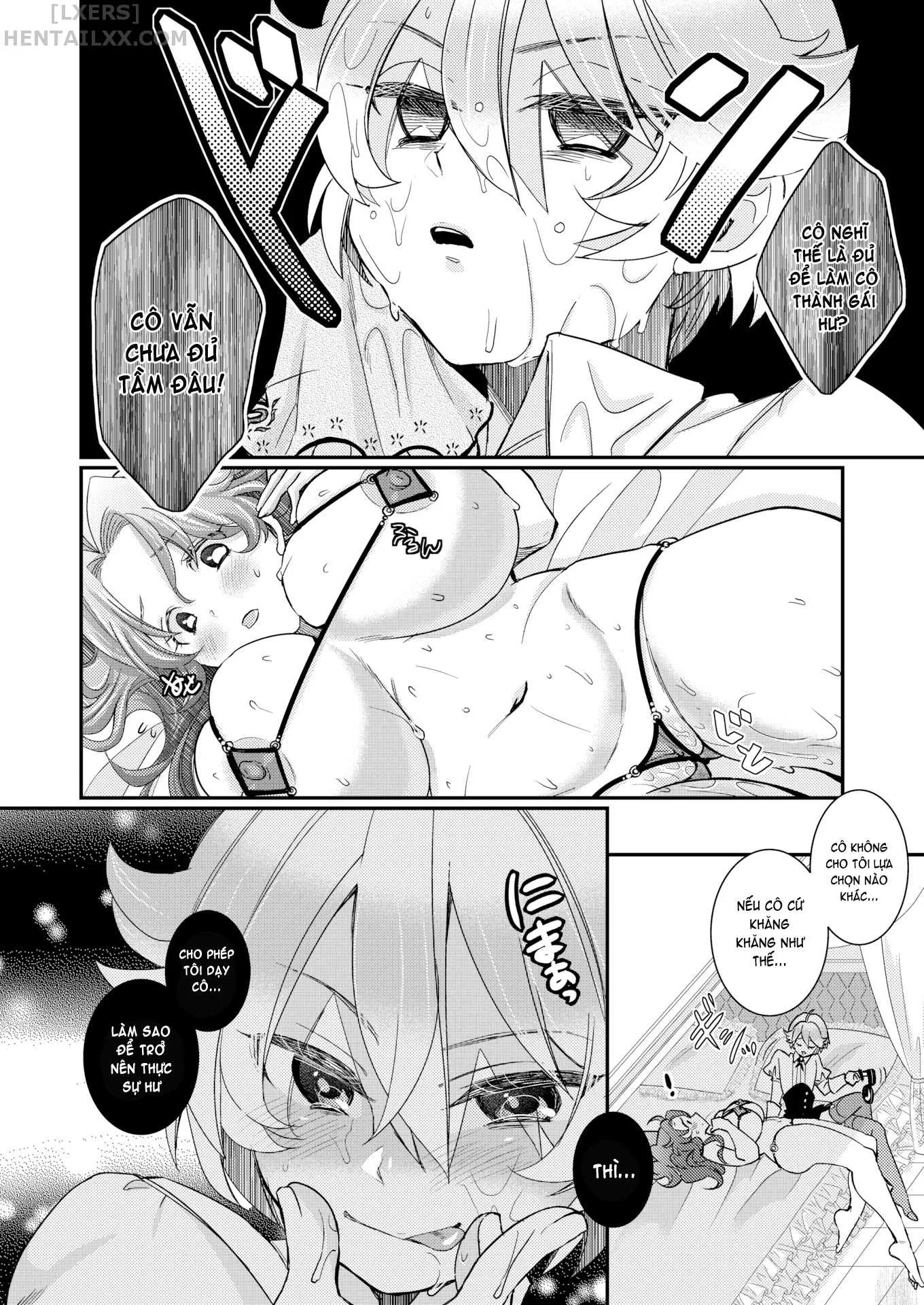 HentaiVN.net - Ảnh 8 - Cách thư giãn của Cô chủ - Oneshot
