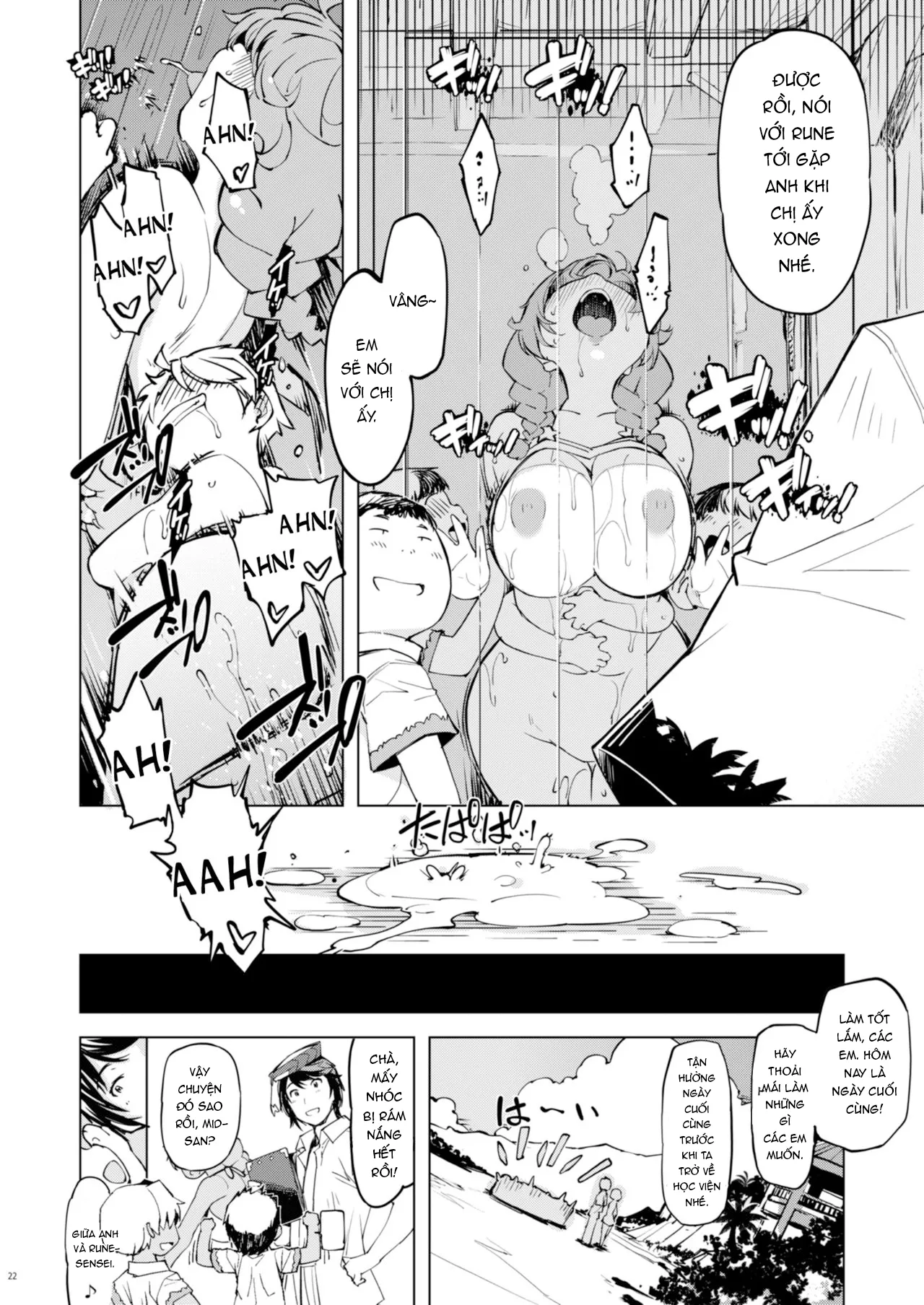 HentaiVN.net - Ảnh 23 - Onemuri Rune Sensei - Motto! Onemuri Rune Sensei