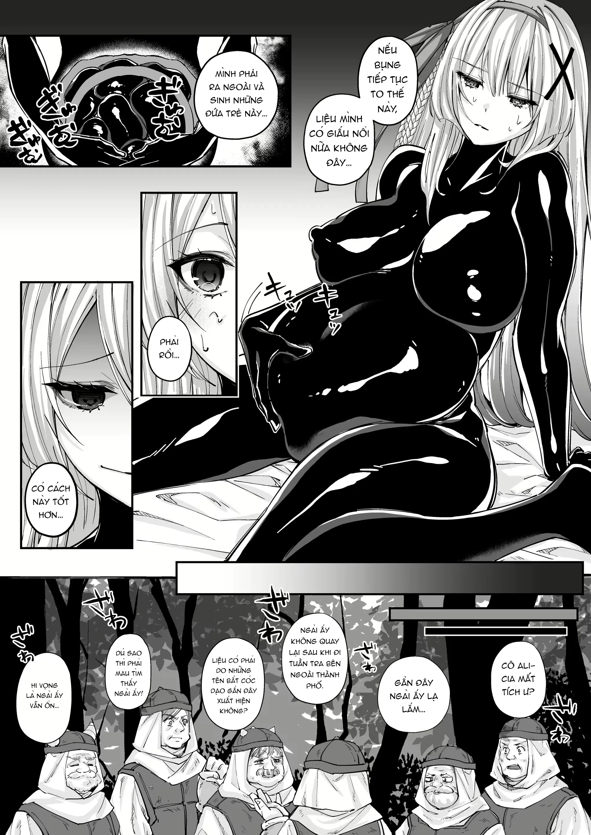 HentaiVN.net - Ảnh 25 - Cộng Sinh [パラサイトラバー ―黒ラバー触手服に寄生された姫騎士物語―] - Onechot
